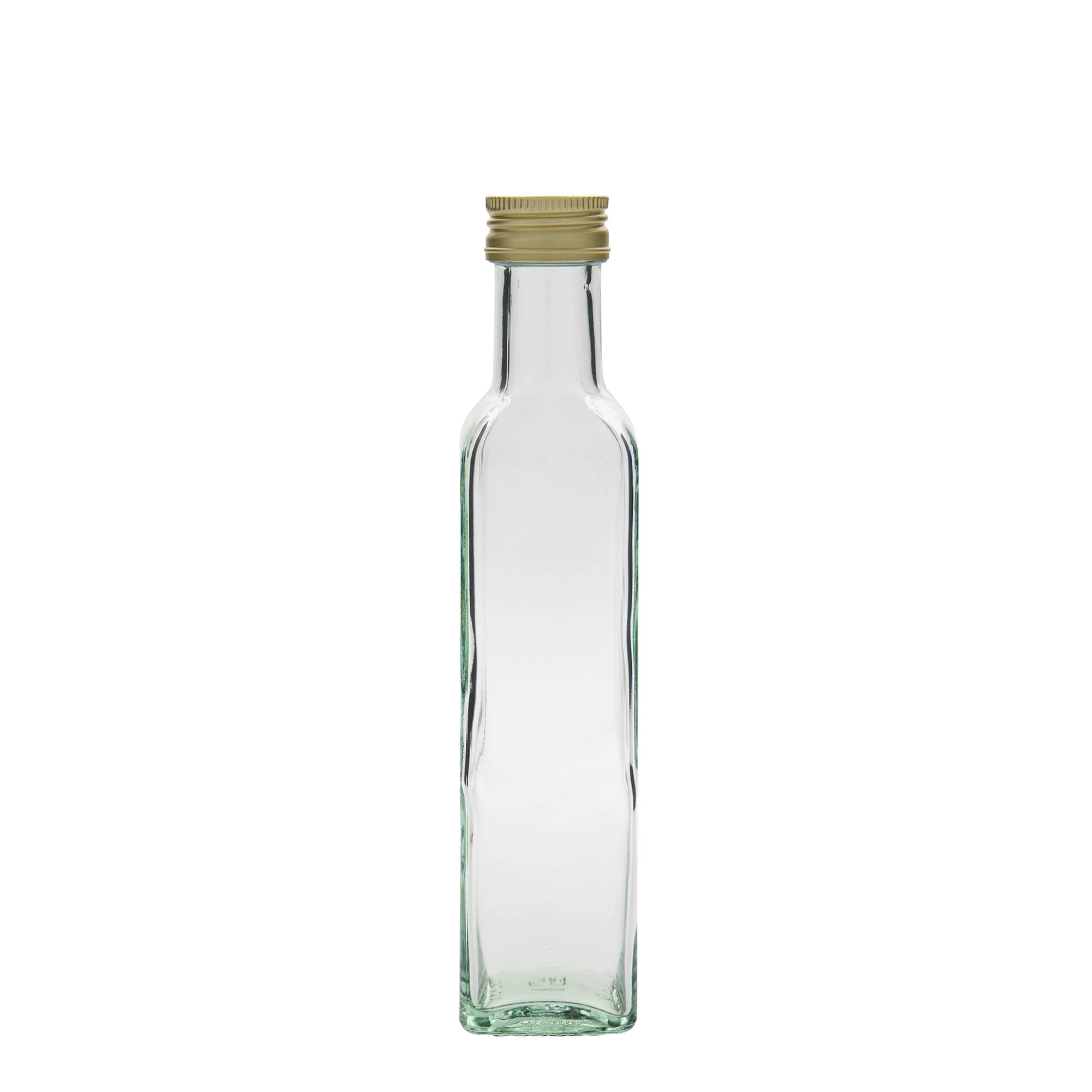 250 ml klaaspudel 'Marasca', ruudukujuline, suuava: PP 31,5