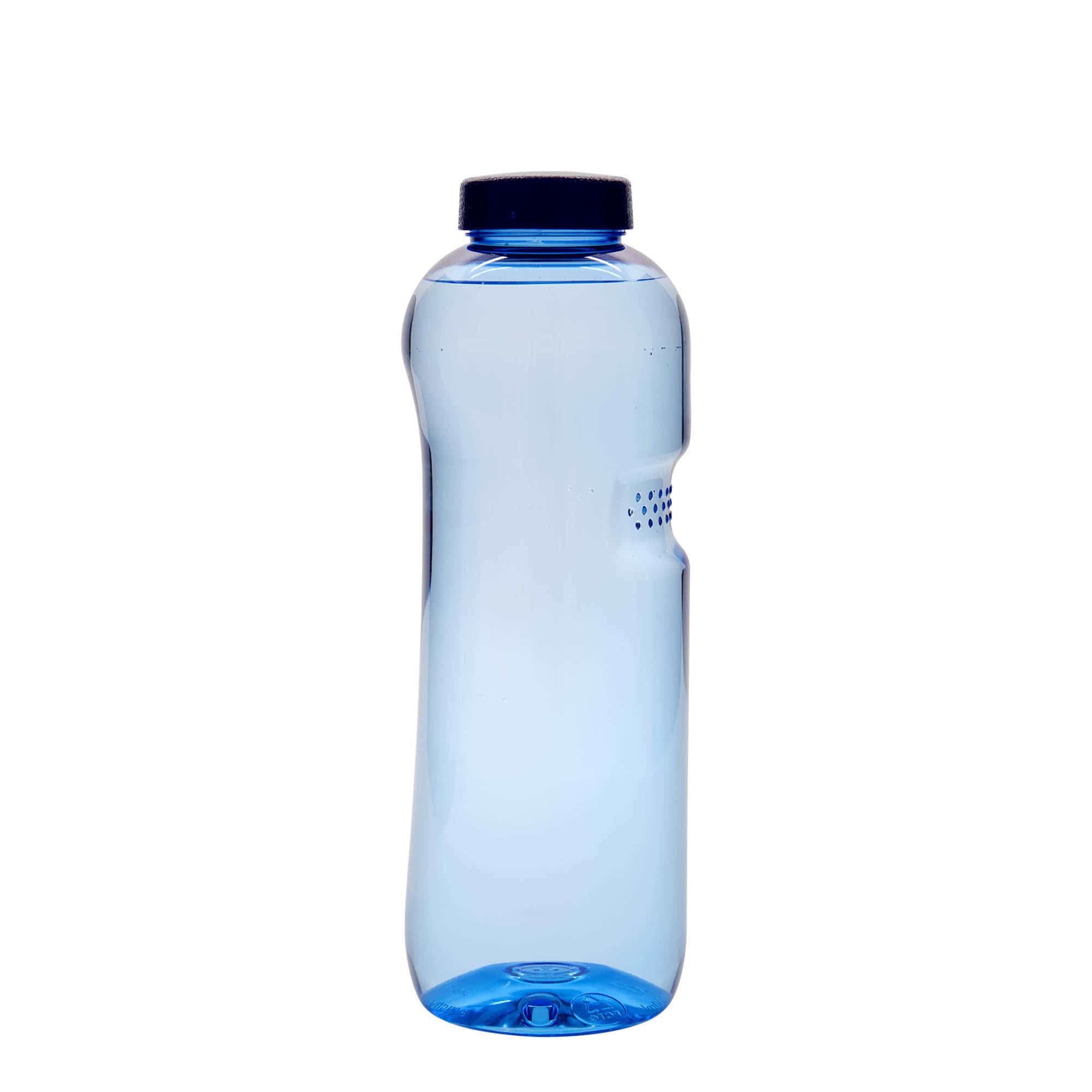 1.000 ml PET-joogipudel 'Kavodrink', plastik, sinine