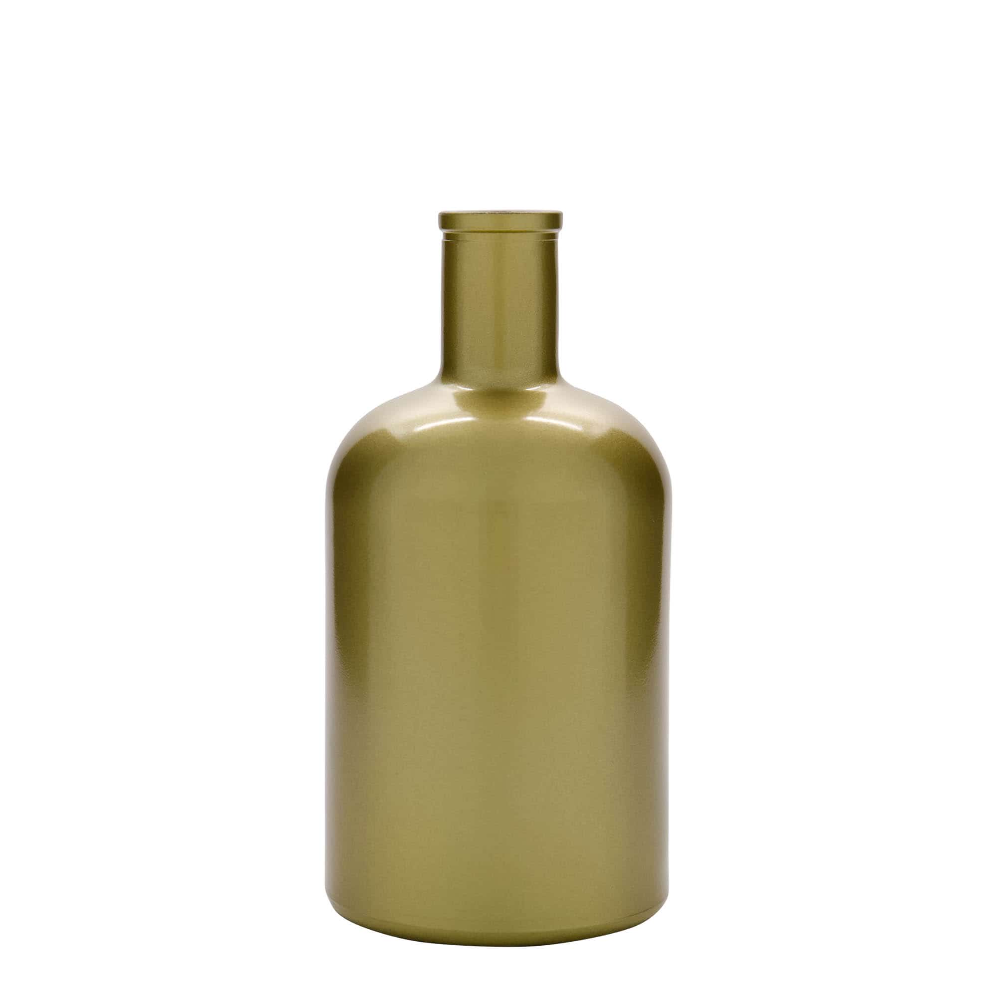 700 ml klaaspudel 'Gerardino', kuldne, sulgur: kork 700 ml klaaspudel 'Gerardino', kuldne, sulgur: kork