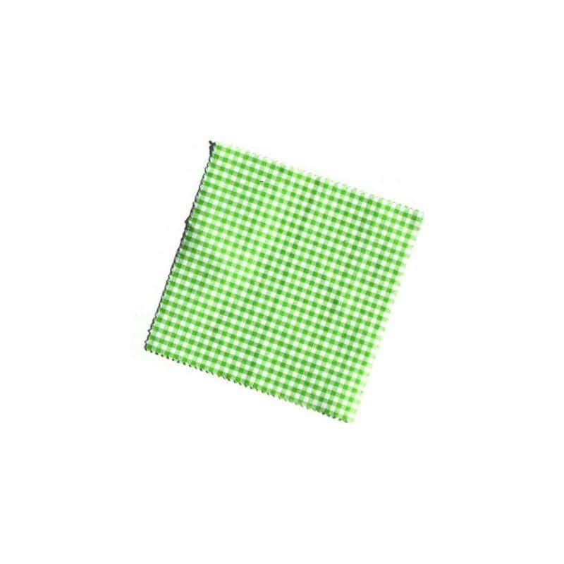 Ruuduline riidest purgikate 12×12, ruudukujuline, tekstiil, kollakasroheline, sulguri tüüp: TO38–TO53 Ruuduline riidest purgikate 12×12, ruudukujuline, tekstiil, kollakasroheline, sulguri tüüp: TO38–TO53