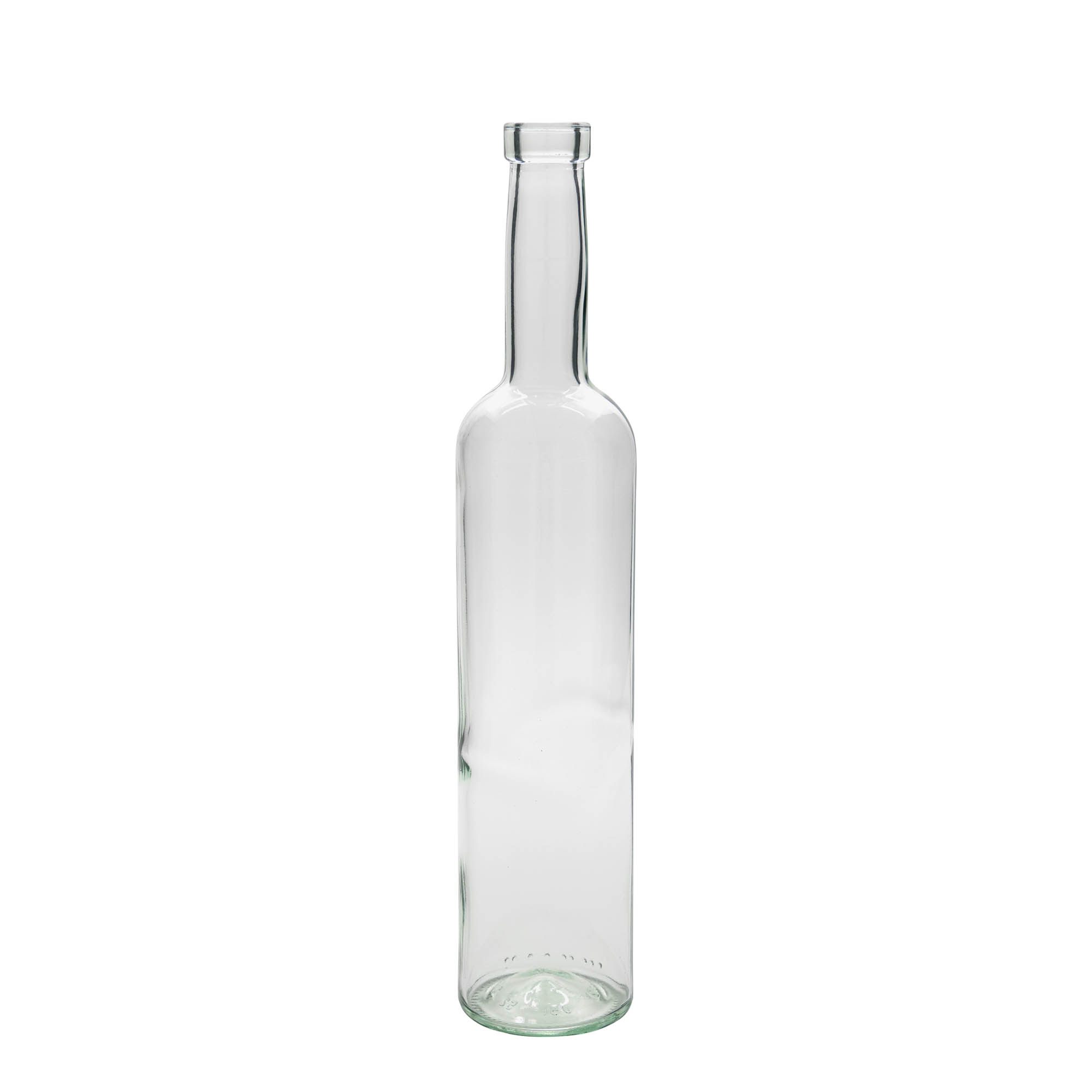 500 ml klaaspudel „Bordeaux“, avale: kork