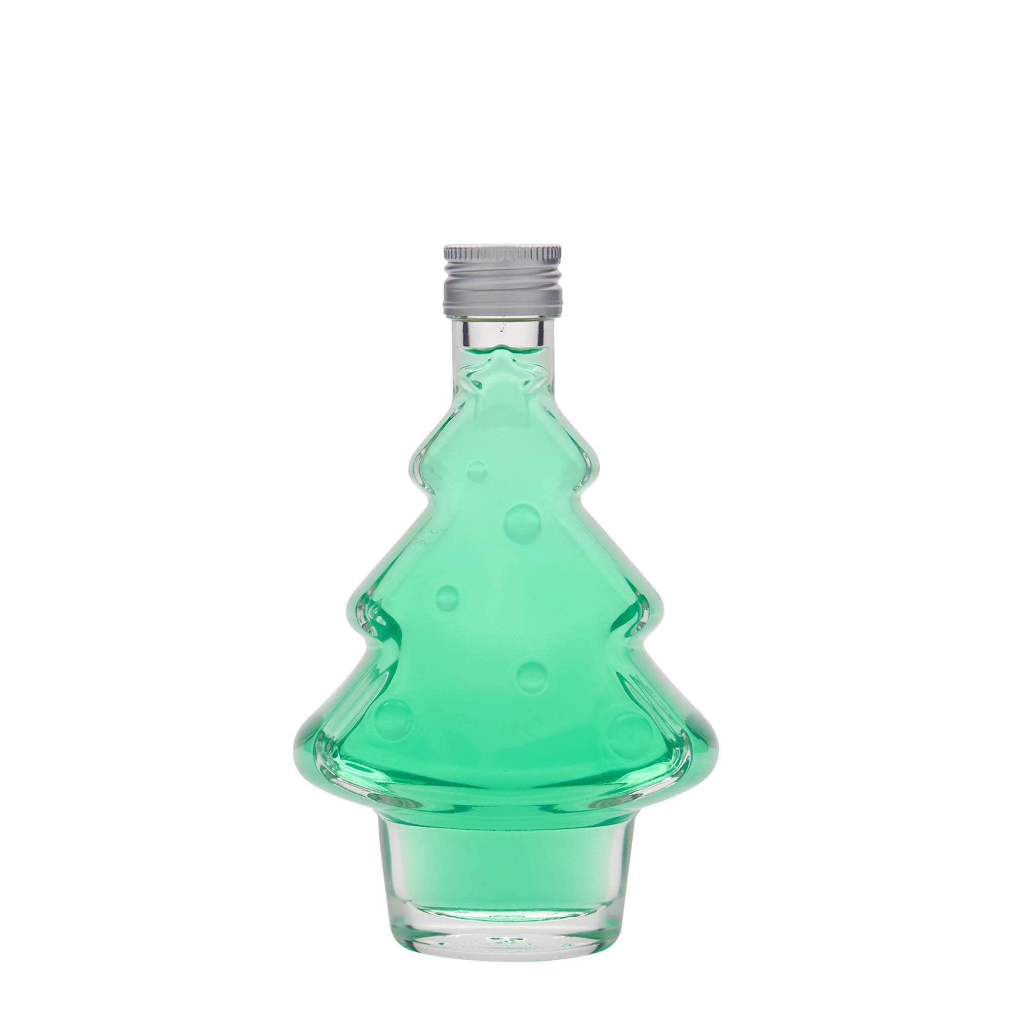 200 ml klaaspudel 'Kuusepuu', suuosa: PP 28