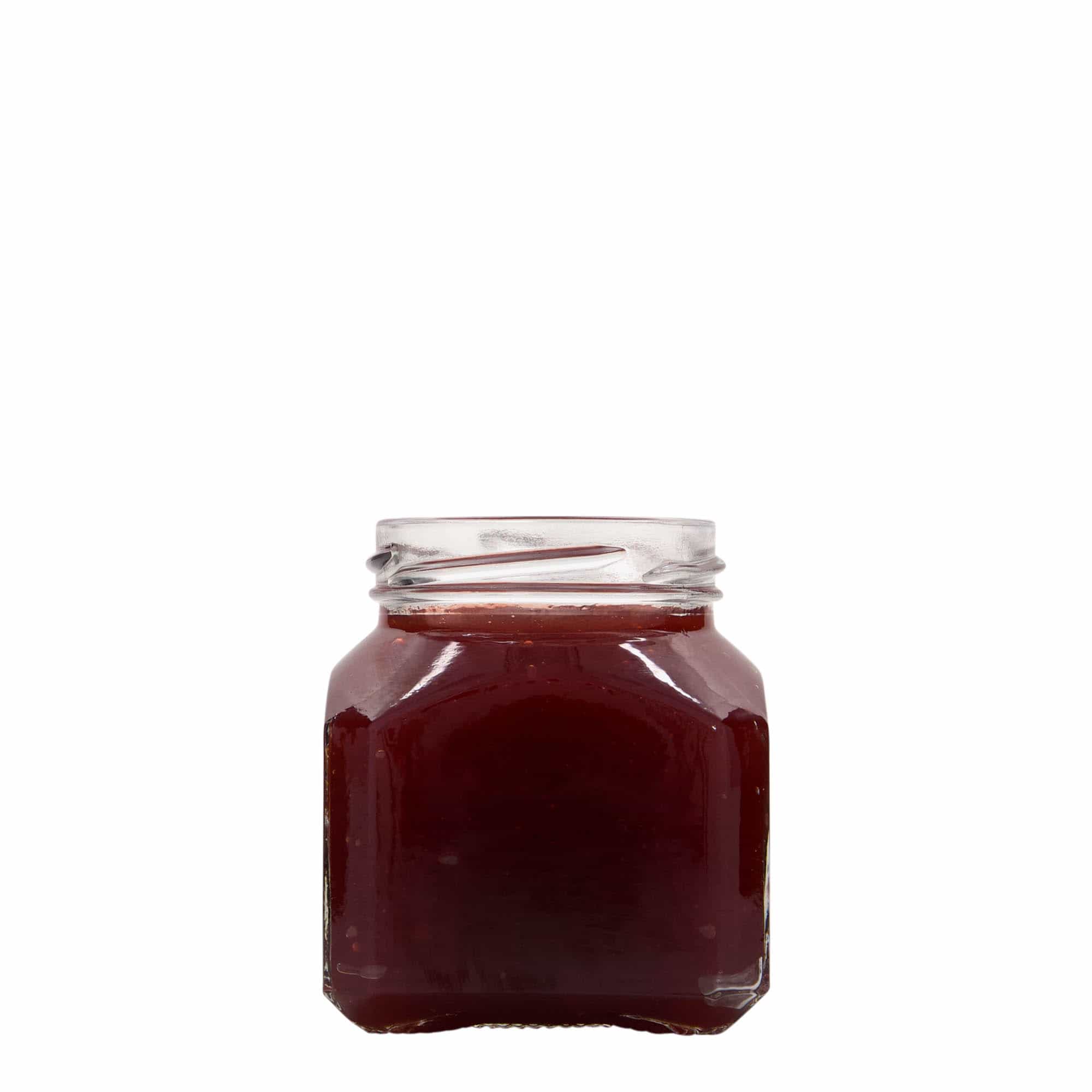 212 ml neljakandiline purk 'Milano', sulgur: twist-off (TO 58)