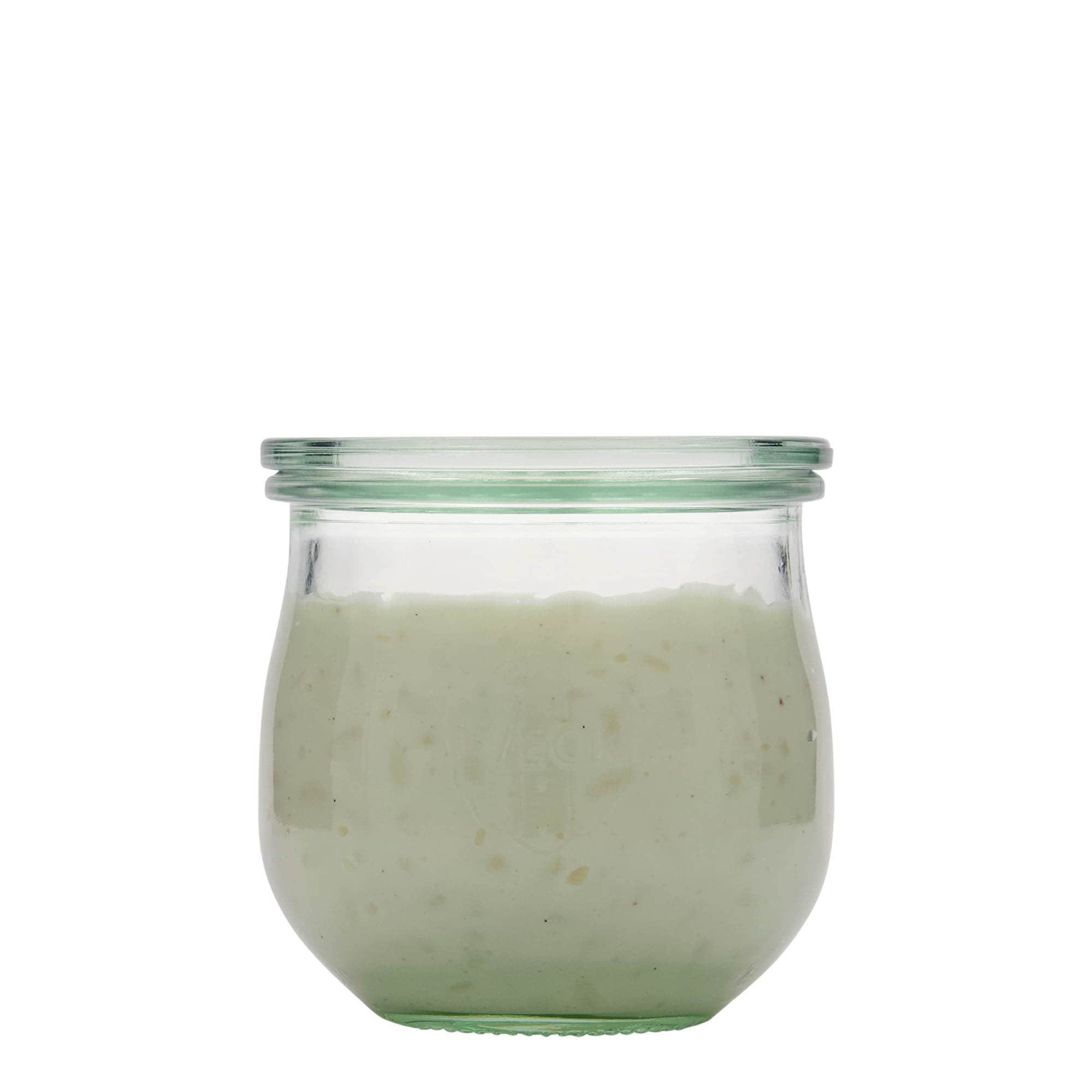 370 ml WECK-tulbipurk, suuava: ümar serv