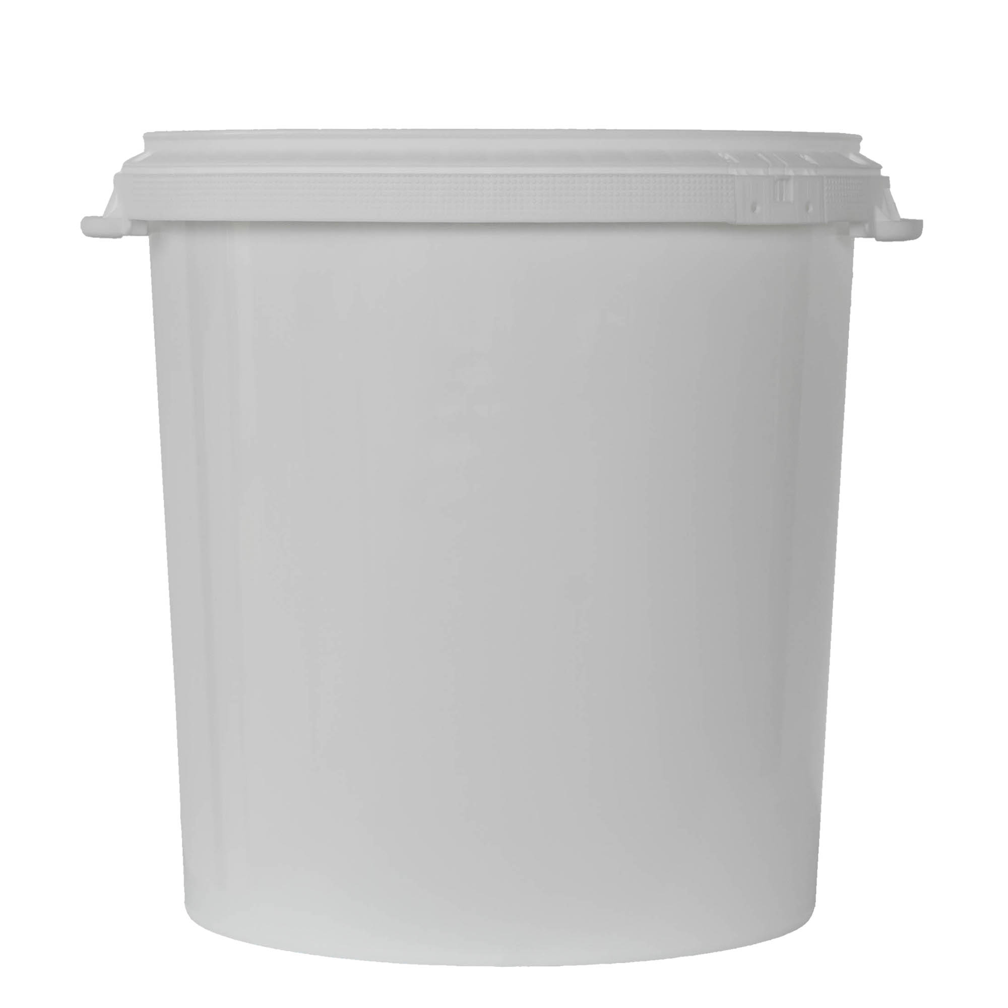 30 l ämber, PP-plast, valge