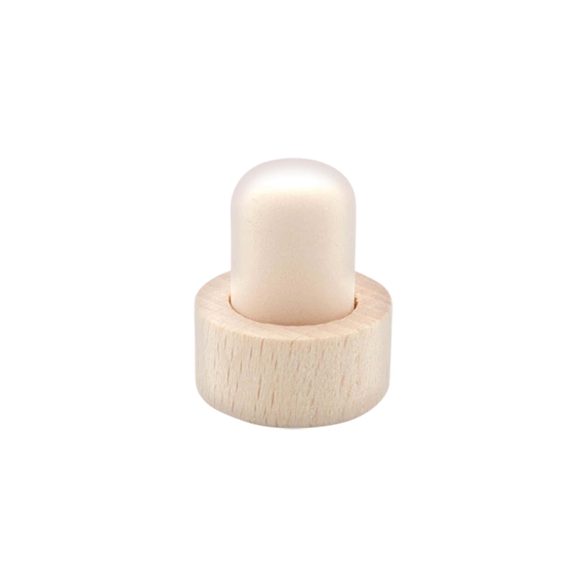 Käepideme kork 18 mm, puit/plastik, suuava jaoks: kork
