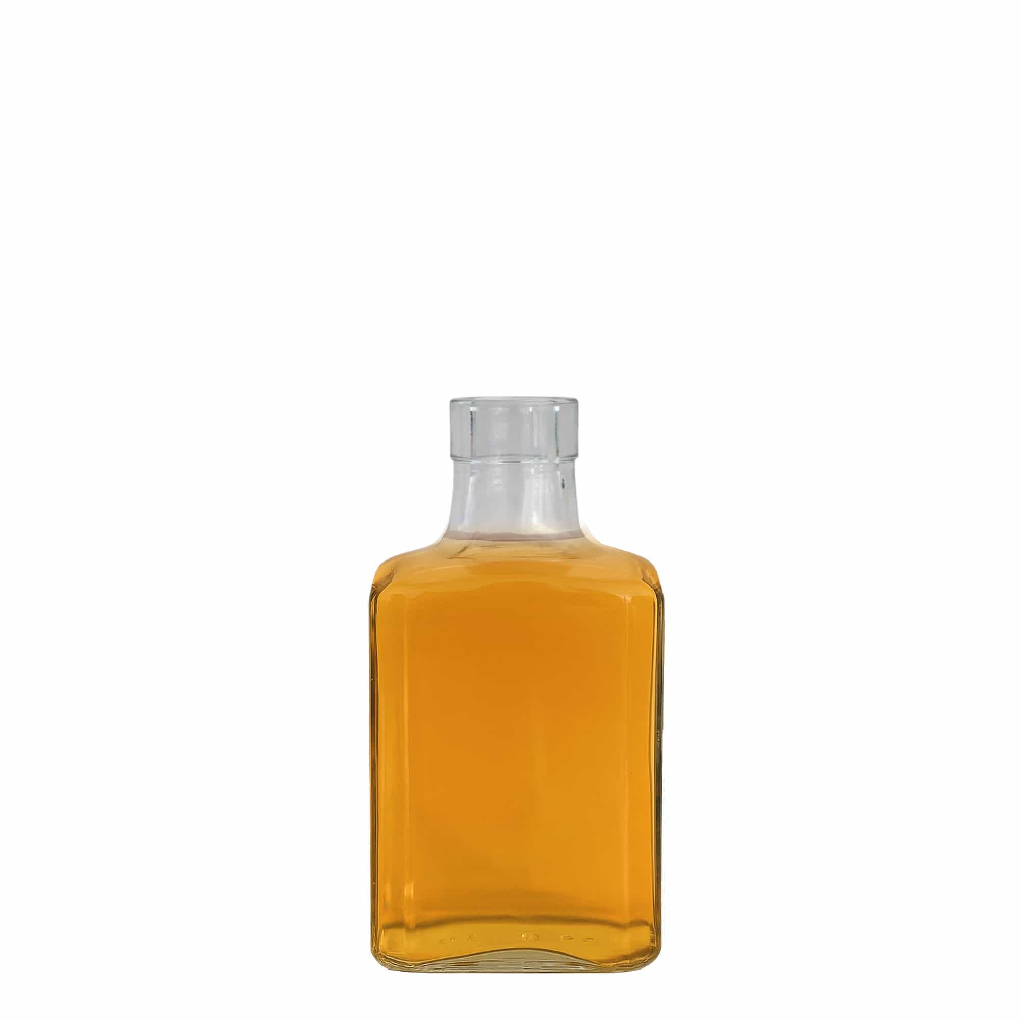 250 ml klaaspudel 'Decanter Quadro Oberband', ruudukujuline, ava: kork