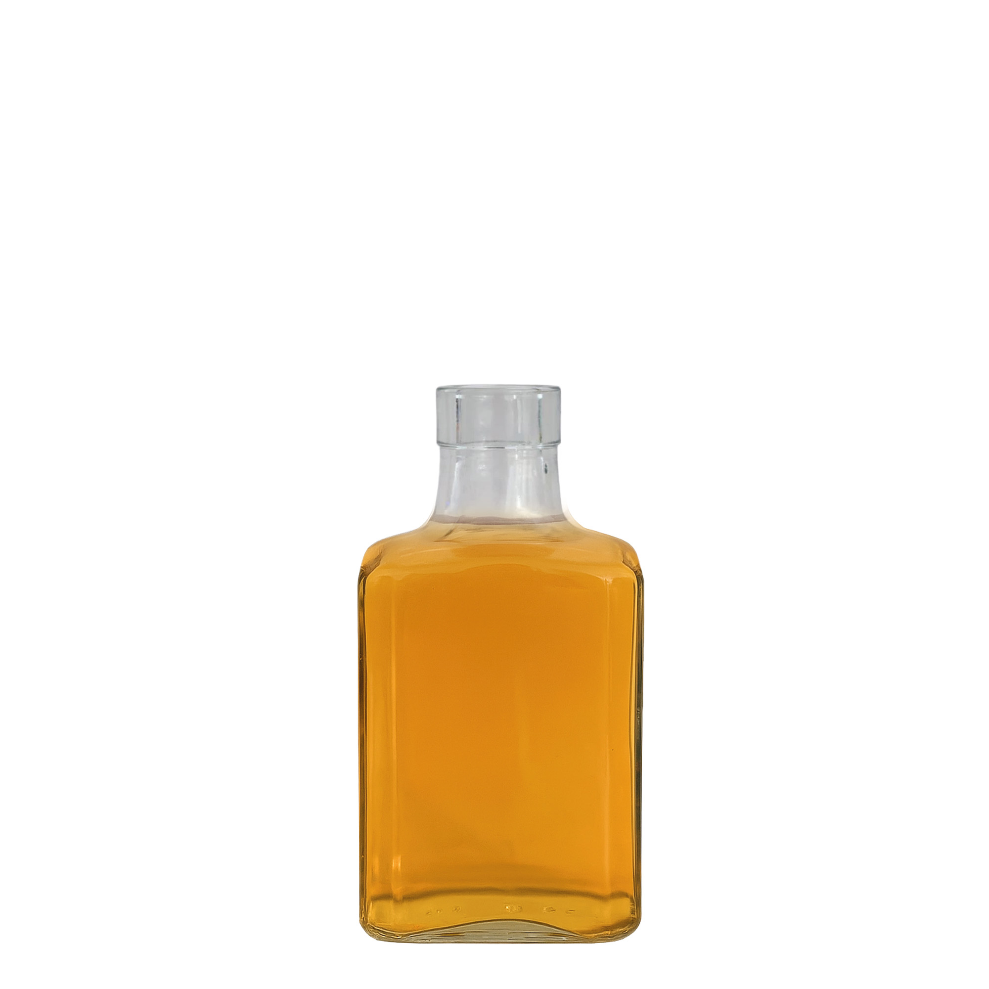 250 ml klaaspudel 'Decanter Quadro Oberband', ruudukujuline, ava: kork