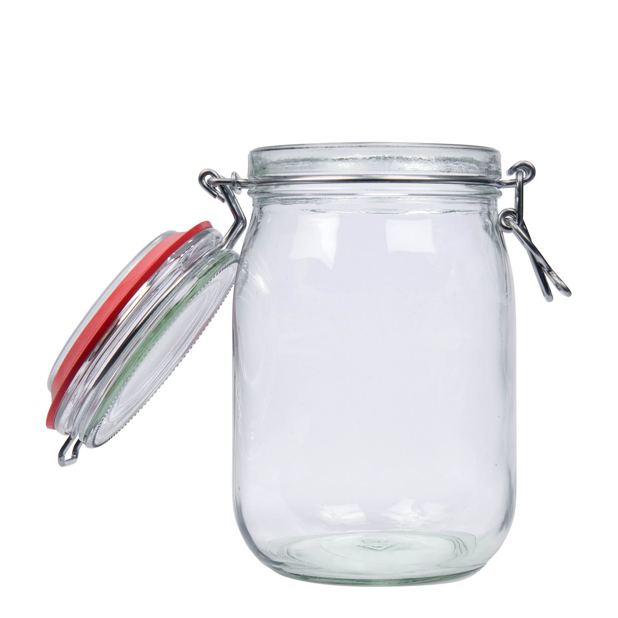 1,140 ml traadist sangaga klaaspurk, ava: traadist sangalukk