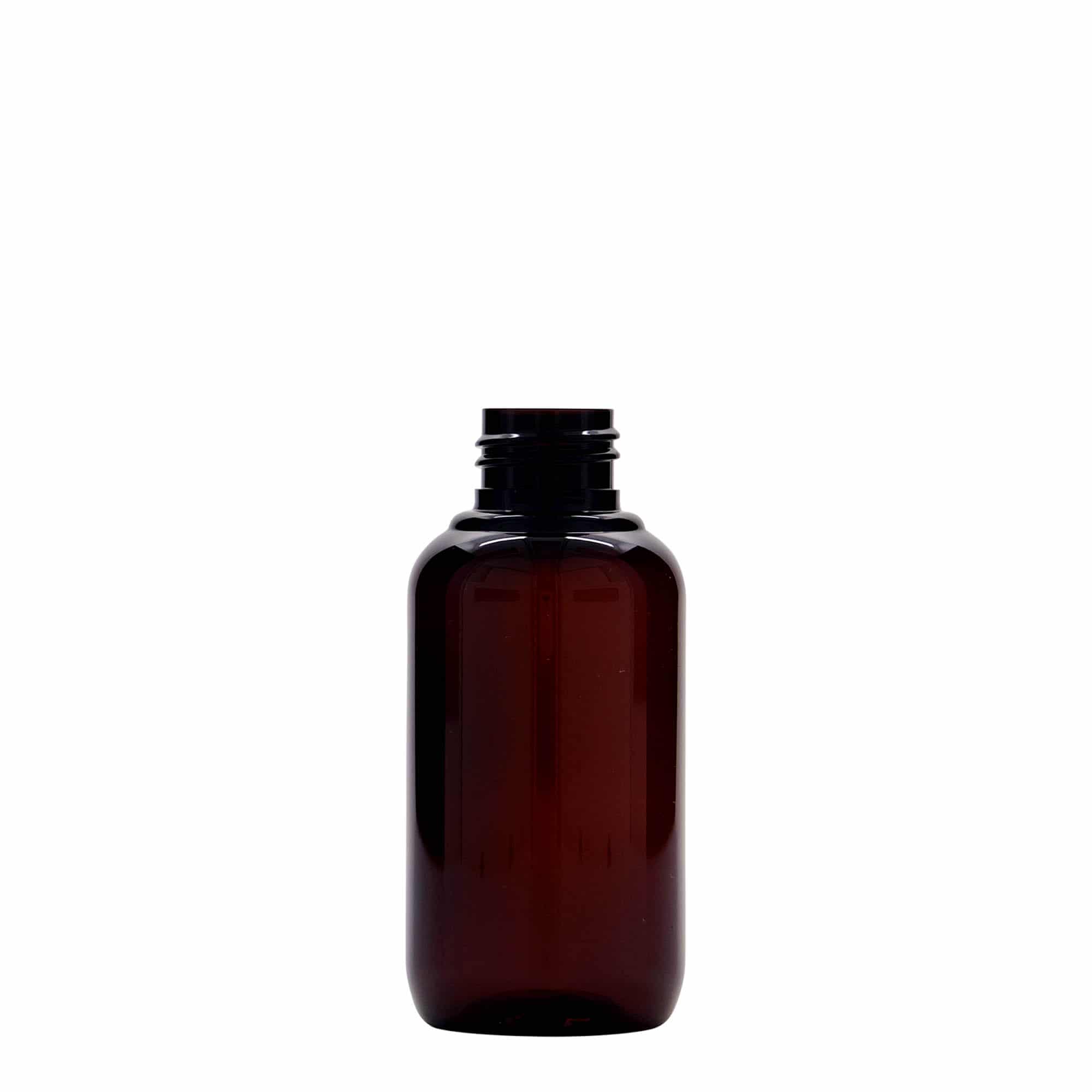 100 ml ringlussevõetud plastist pudel 'Victor's Best', PCR, pruun, sulgur: GPI 24/410 100 ml ringlussevõetud plastist pudel 'Victor's Best', PCR, pruun, sulgur: GPI 24/410