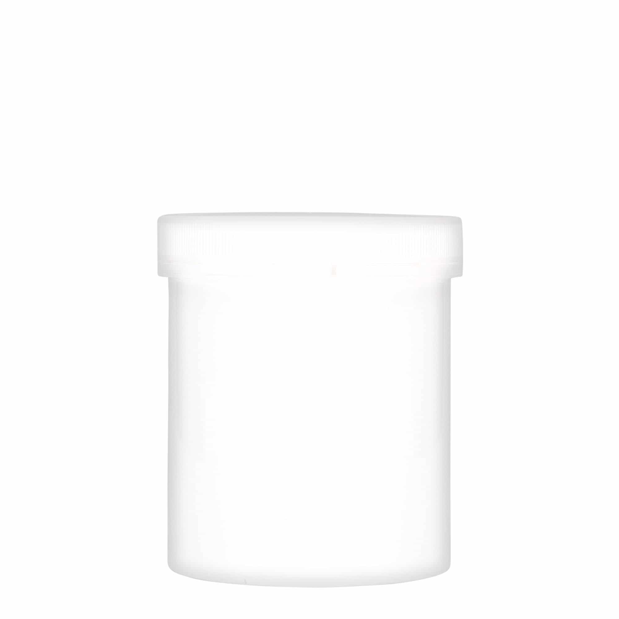 500 ml plasttoos 'Securilock', PP, valge, sulgur: keeratav kaas
