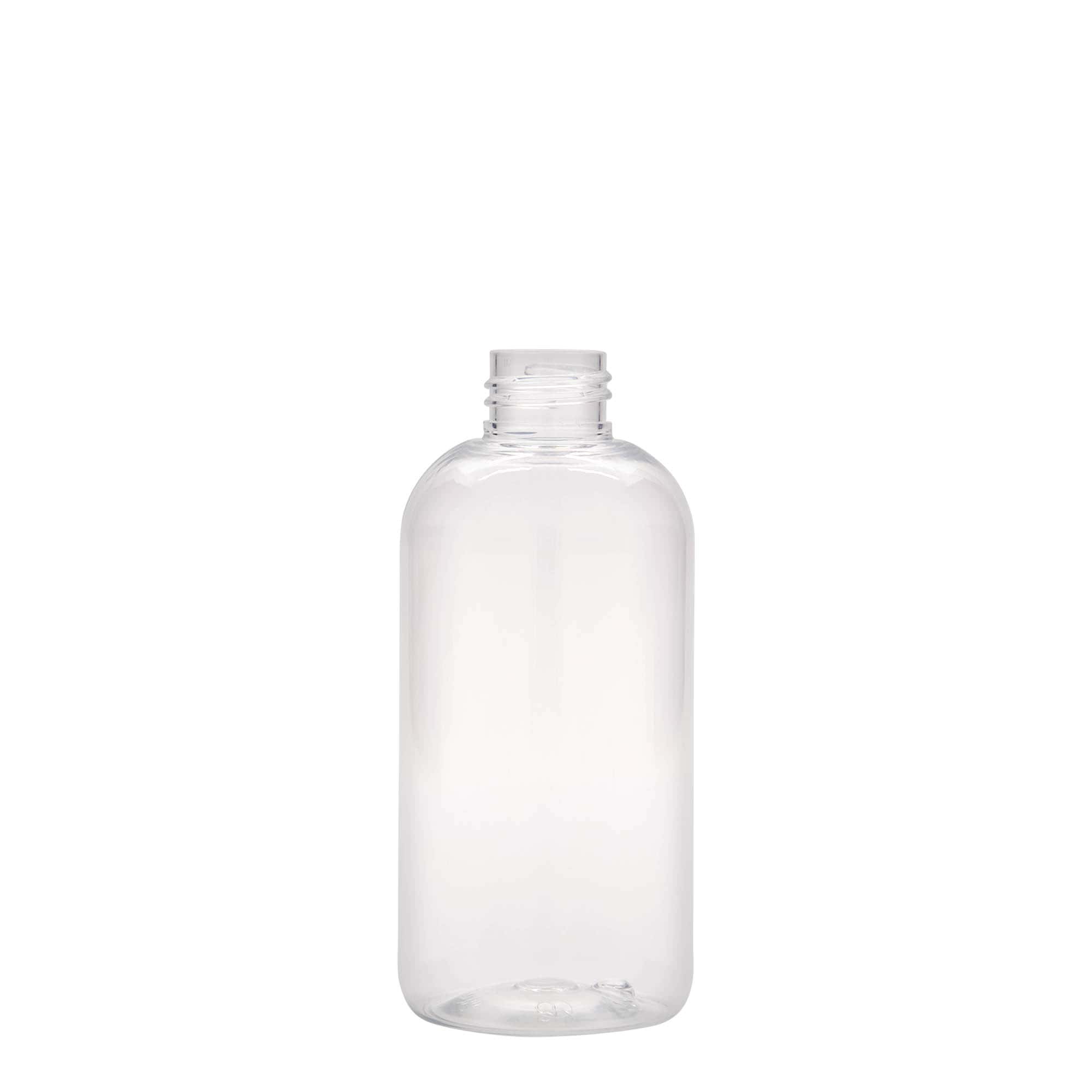 200 ml PET-pudel „Boston“, plastik, avale: 24/410