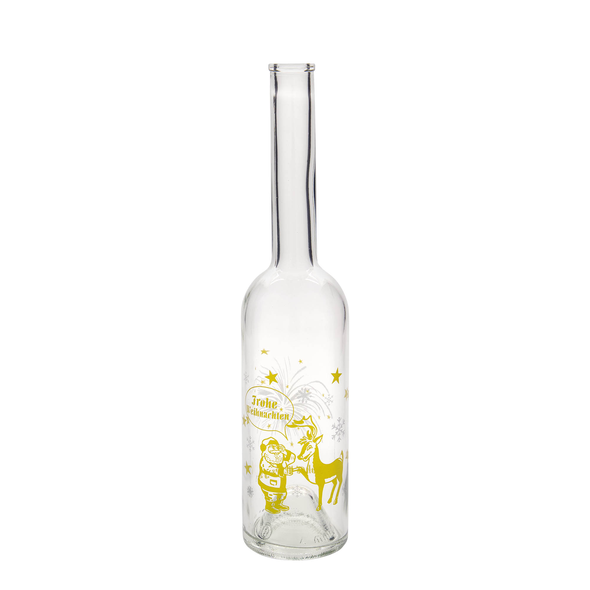 500 ml klaaspudel 'Opera', motiiv: ilutulestik, suuava: kork