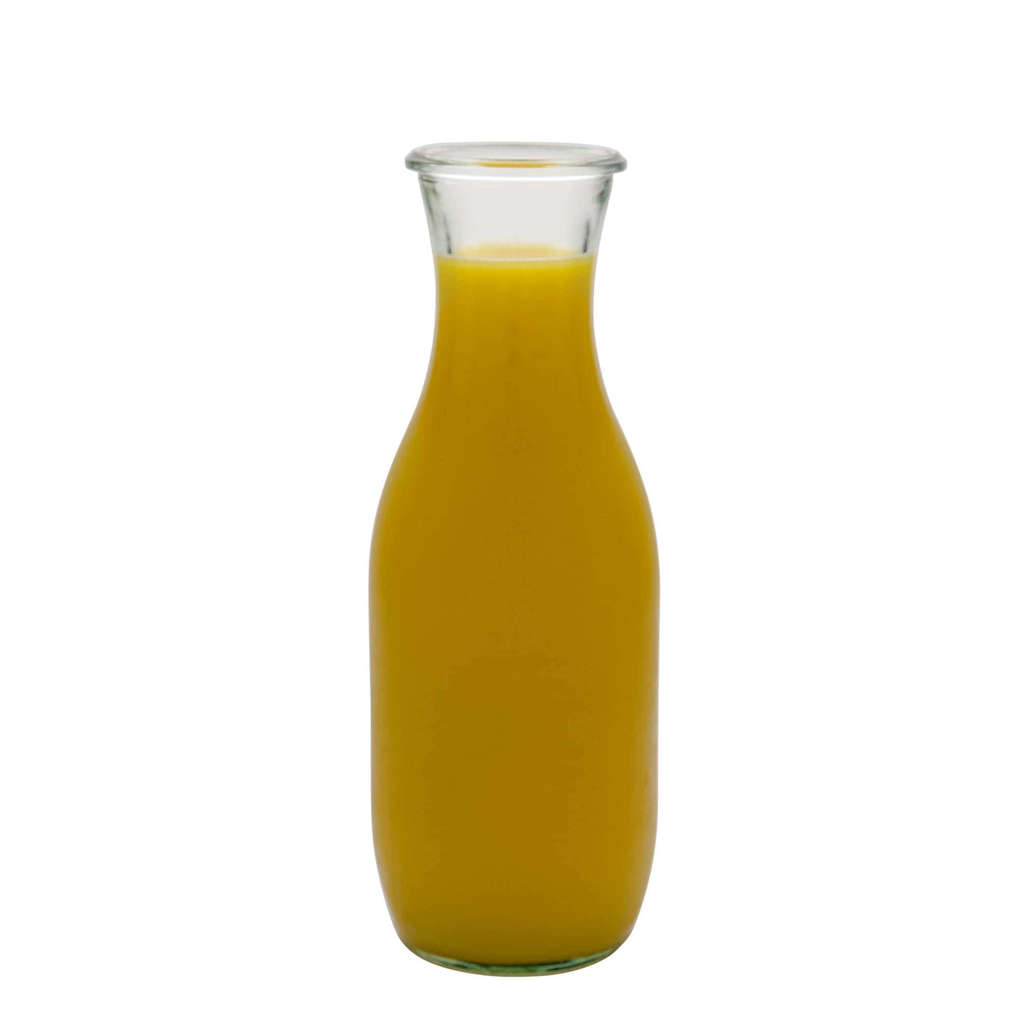 1.000 ml WECK-mahlapudel #, suu: ümaräär