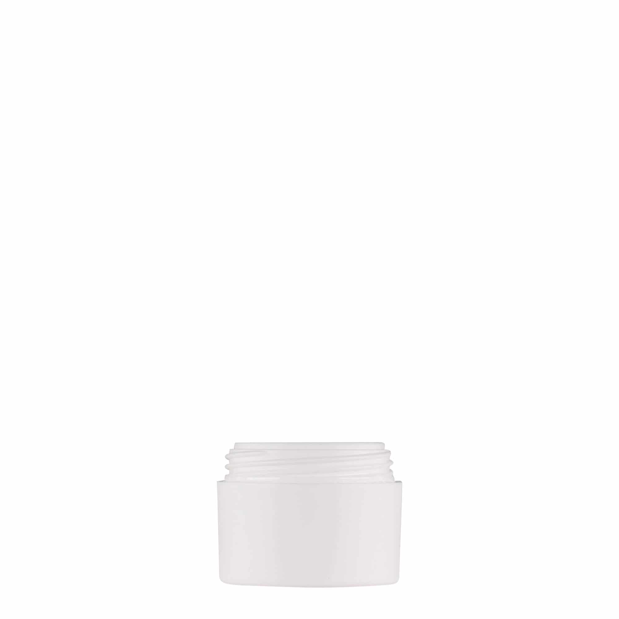 5 ml plasttoos 'Antonella', PP, valge, sulgur: keeratav kaas