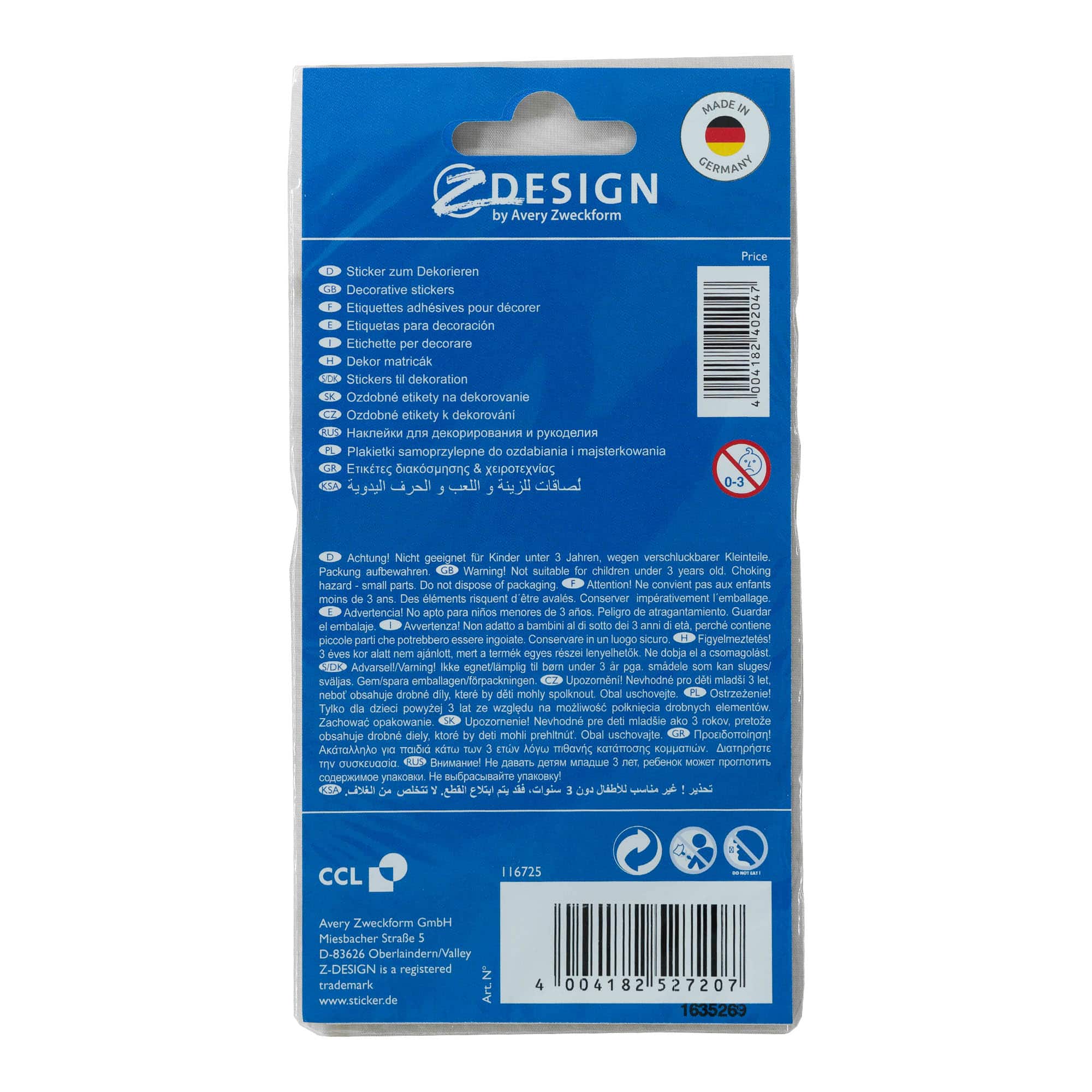 Zweckform kleebised „Jõulud“, paber, kuld-hõbe Zweckform kleebised „Jõulud“, paber, kuld-hõbe