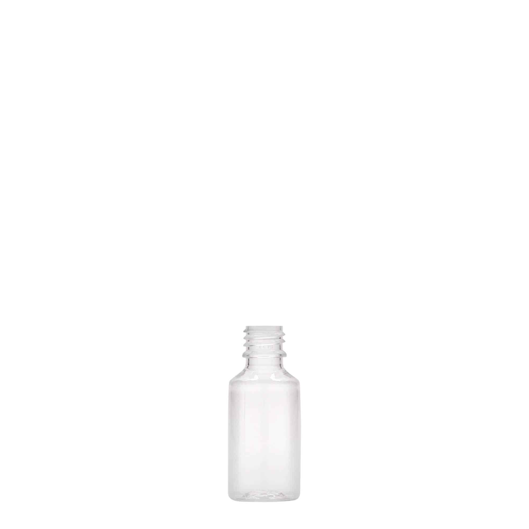 10 ml PET-pudel 'E-Liquid' kvaliteedikaitsme ja lapselukuga, plast, sulgur: keeratav kork