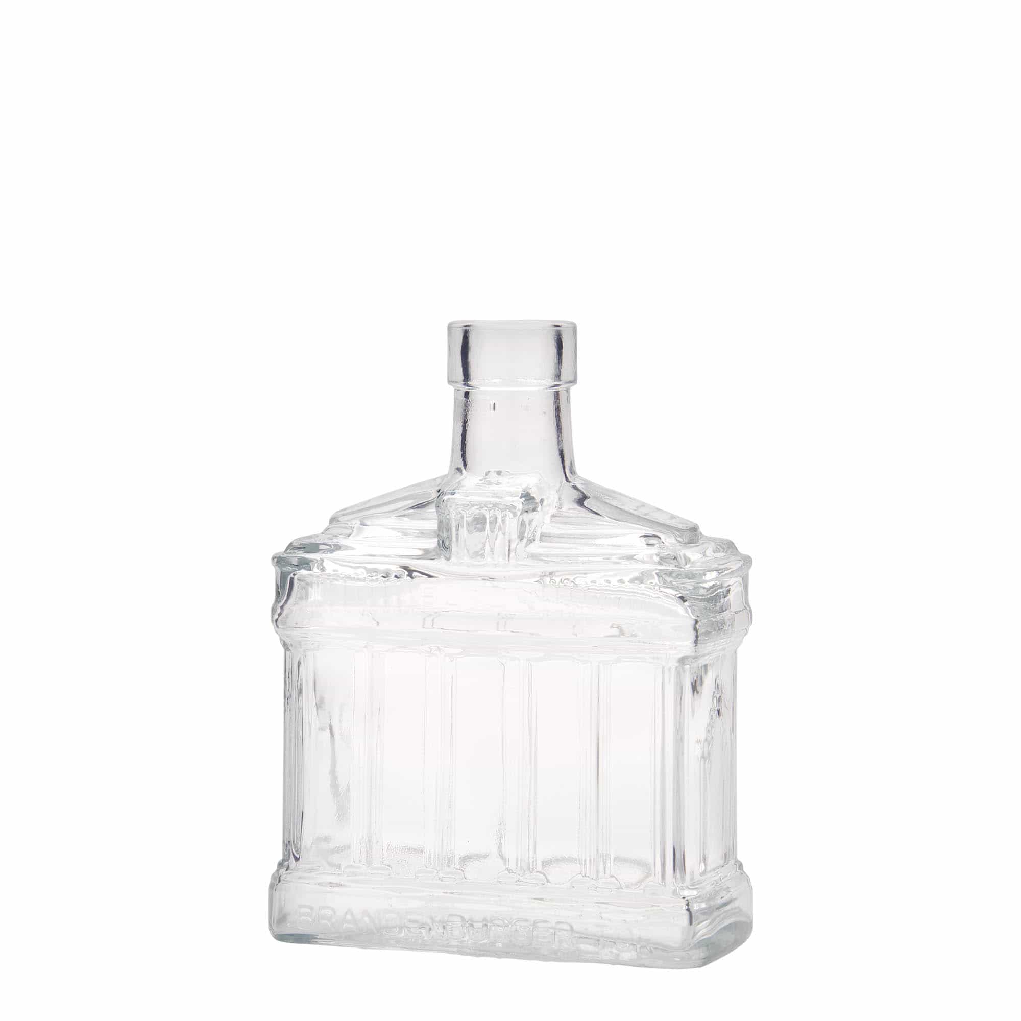 200 ml klaaspudel 'Brandenburgi värav', sulgur: kork
