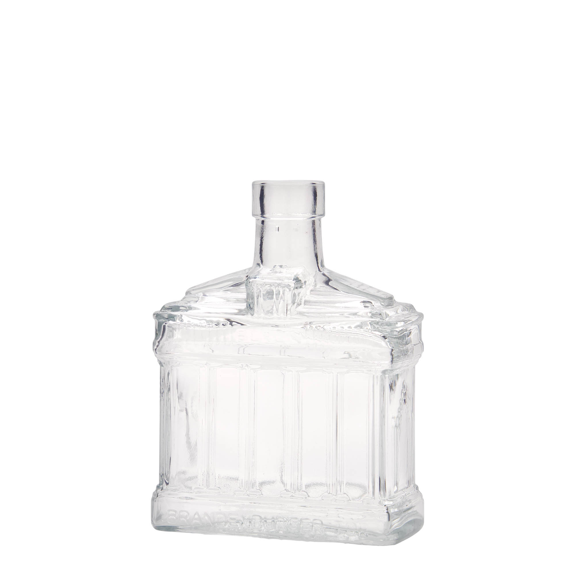 200 ml klaaspudel 'Brandenburgi värav', sulgur: kork