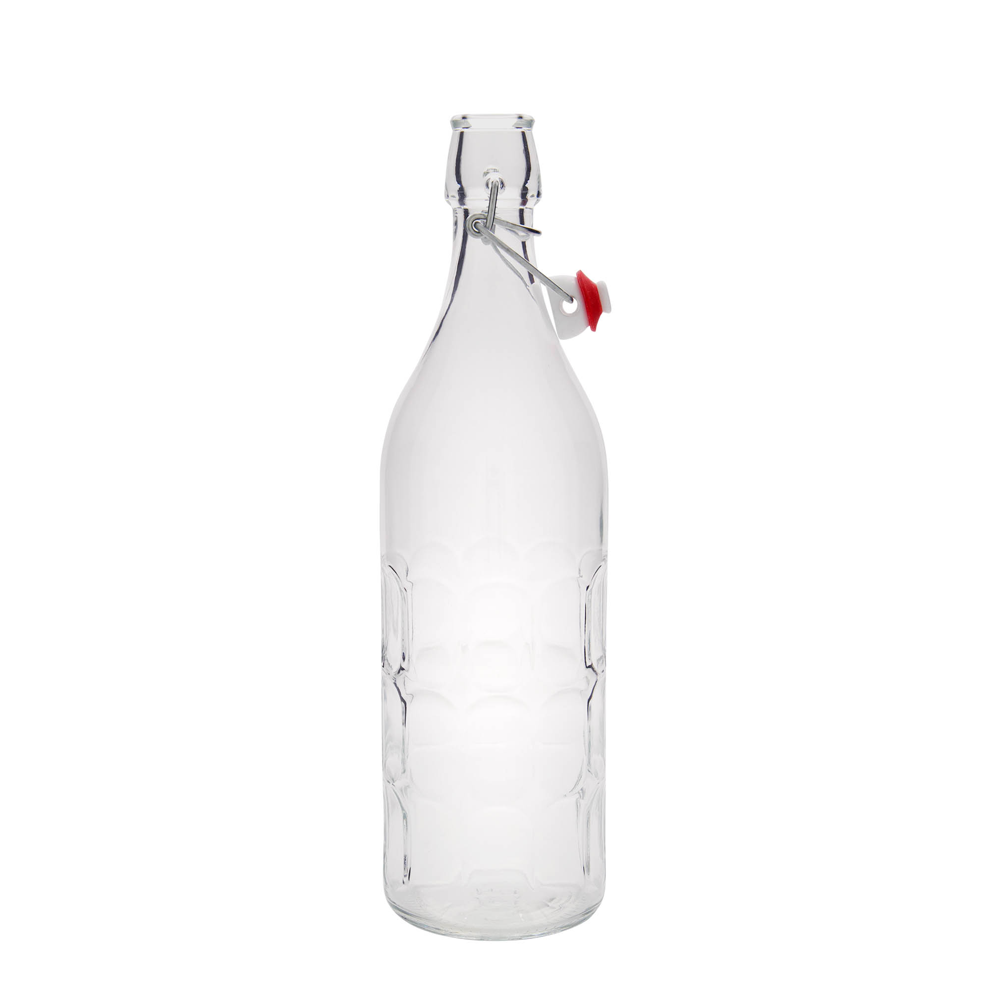 1.000 ml klaaspudel Moresca, avaus: klambrikork