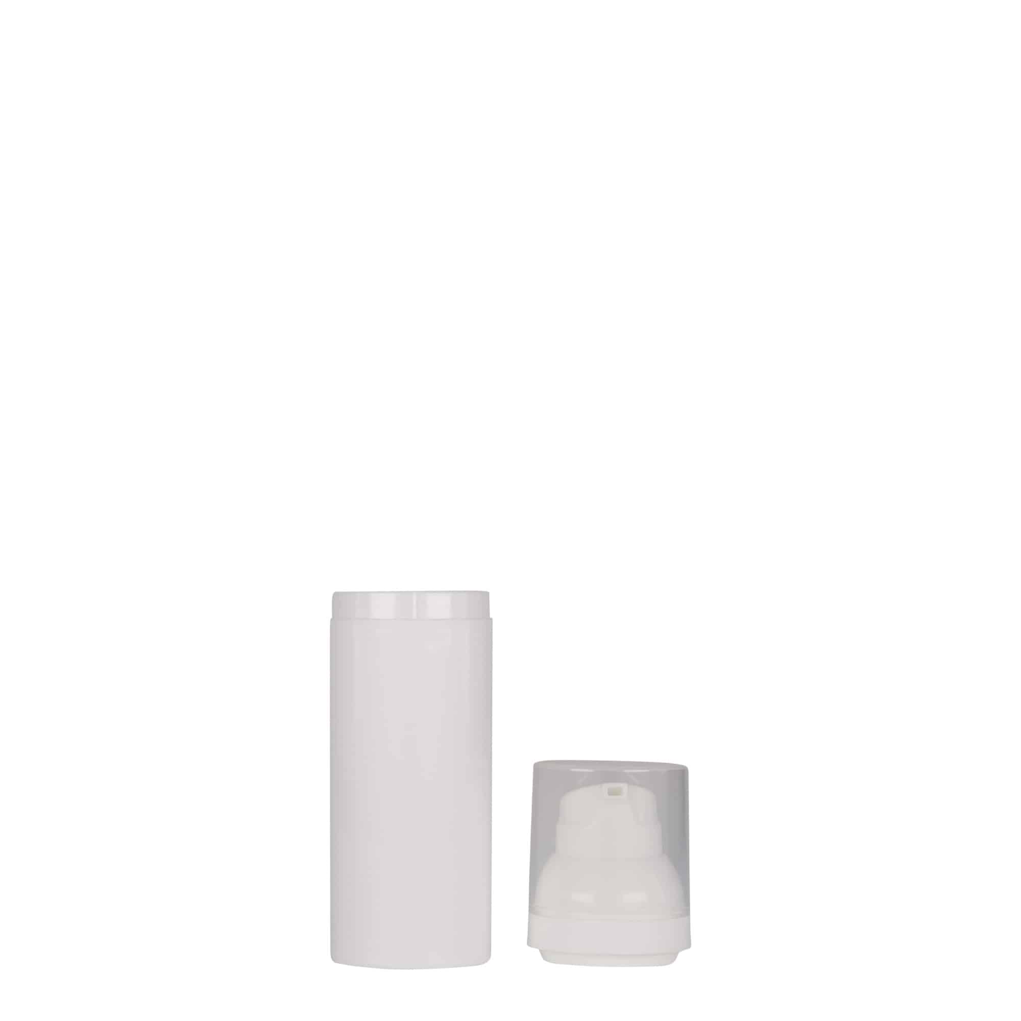 50 ml õhutusvaba dosaator 'Mezzo', PP-plast, valge