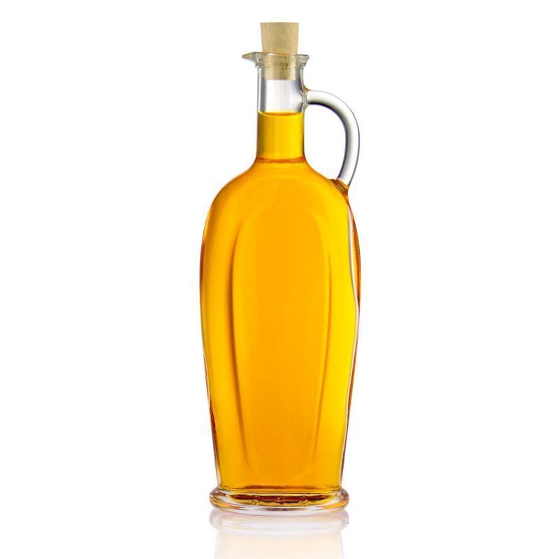 500 ml klaaspudel 'Eleganta', ovaalne, suuava: kork 500 ml klaaspudel 'Eleganta', ovaalne, suuava: kork