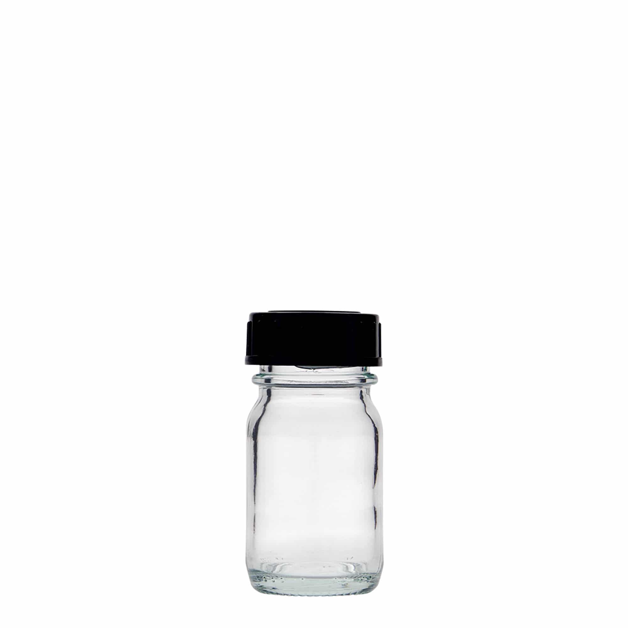 30 ml laiakaelklaas, suu: DIN 32