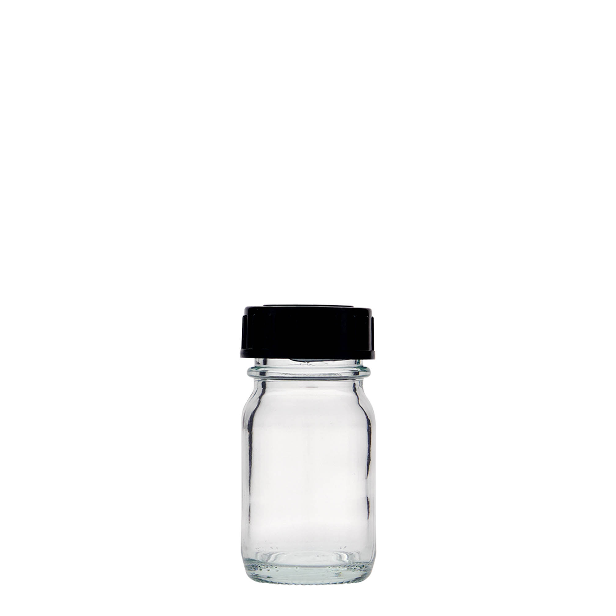 30 ml laiakaelklaas, avale: DIN 32