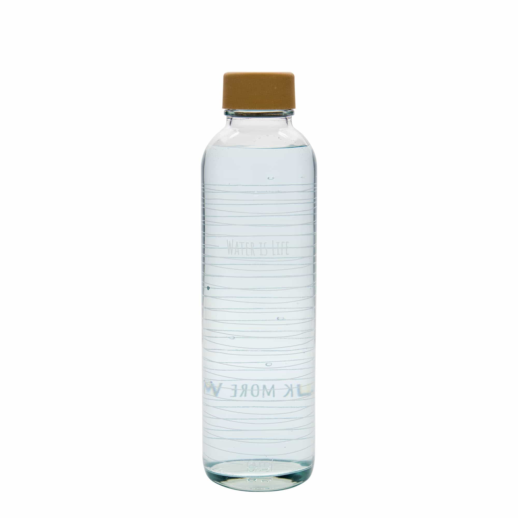 700 ml joogipudel CARRY Bottle 'Water is Life', suuava: kruvikork