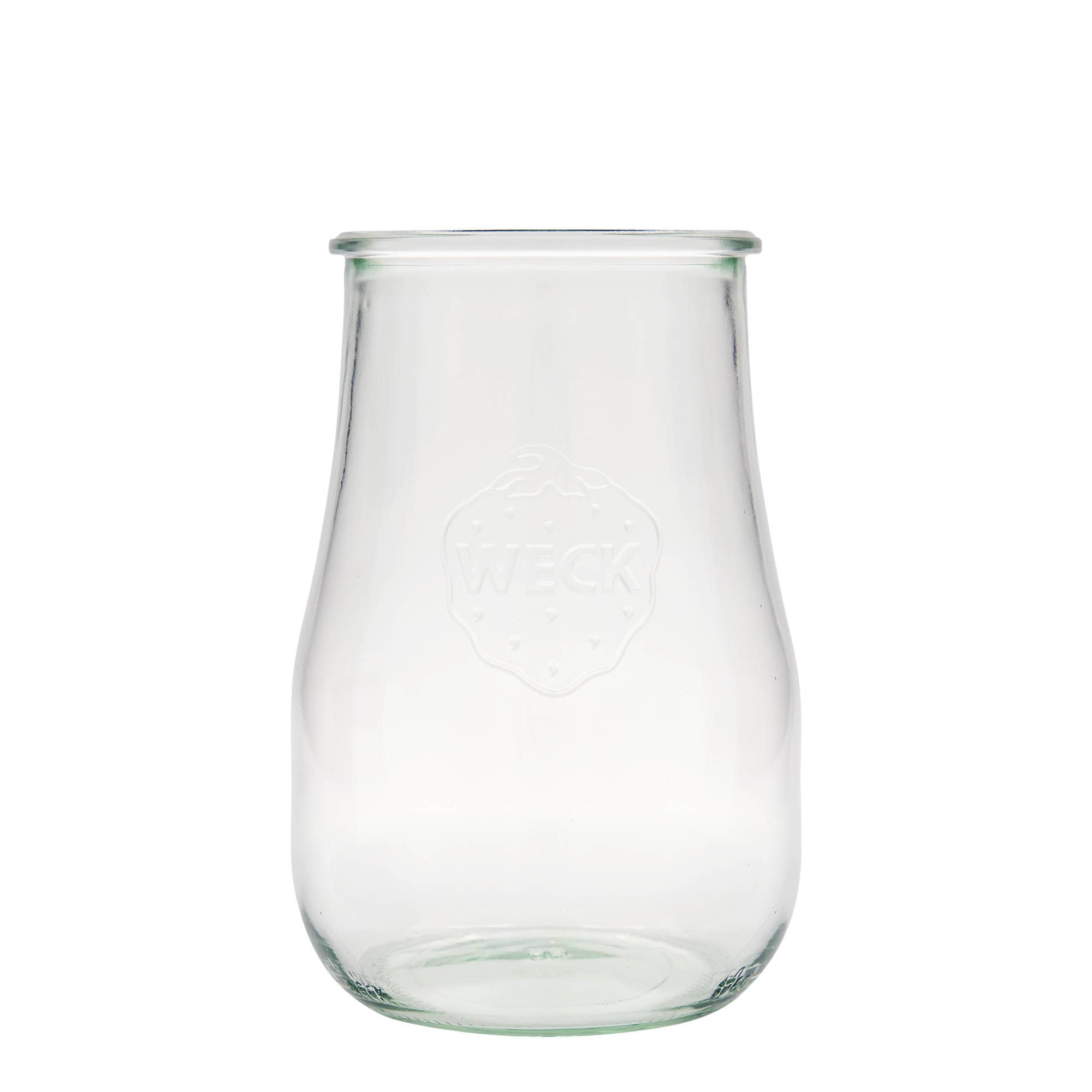 1750 ml WECKi tulbikujuline purk, sulgur: ümar serv