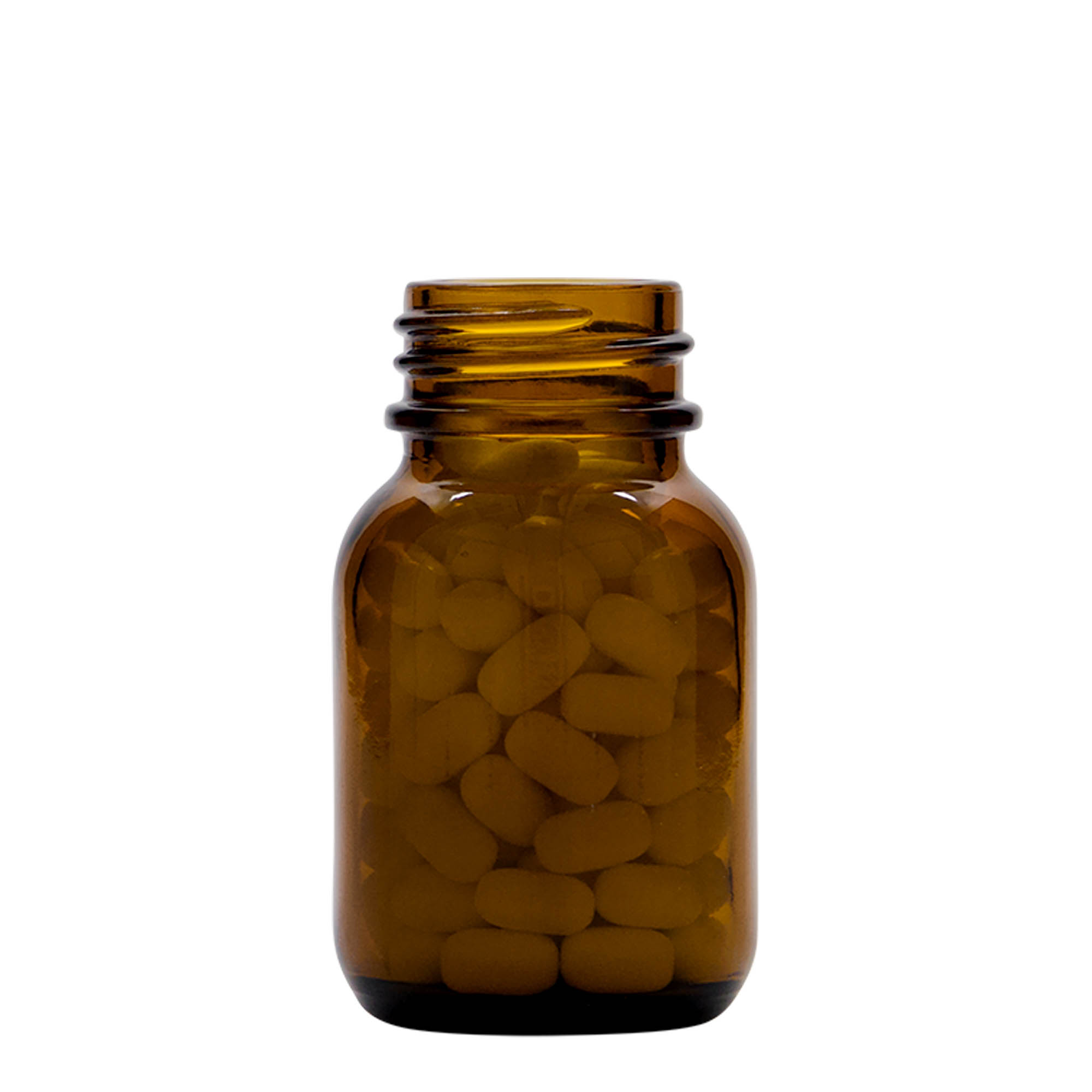 50 ml laiakaelne klaas, pruun, suuava: DIN 32 50 ml laiakaelne klaas, pruun, suuava: DIN 32