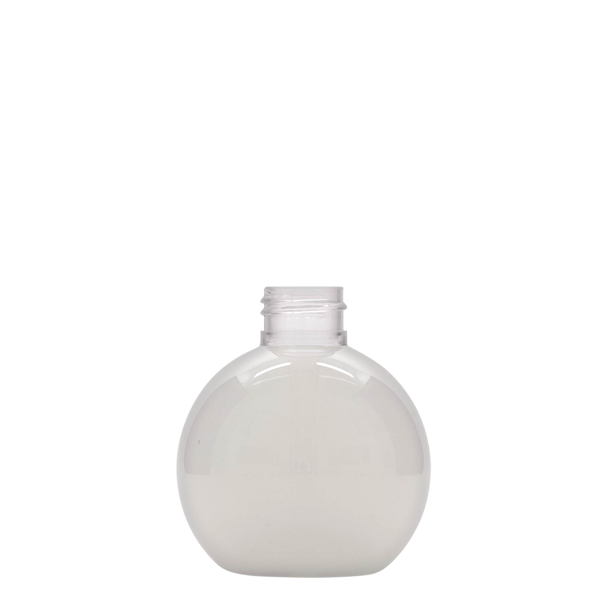 150 ml PET-pudel 'Perry', ümmargune, plastik, suuava: 24/410