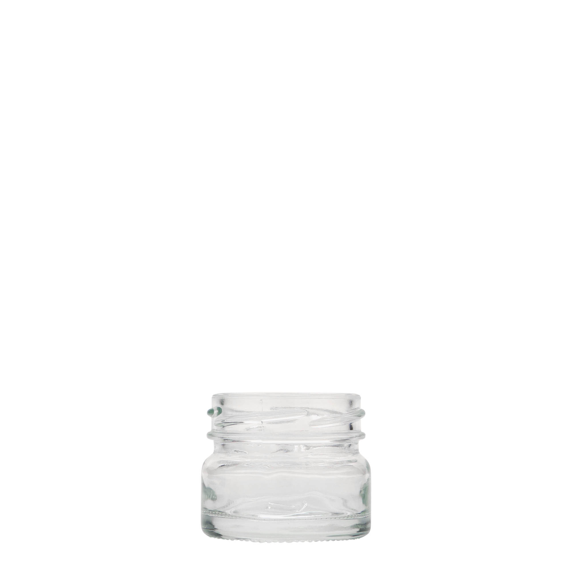 30 ml lame ümar klaaspurk, avale: Twist-Off (TO 43)