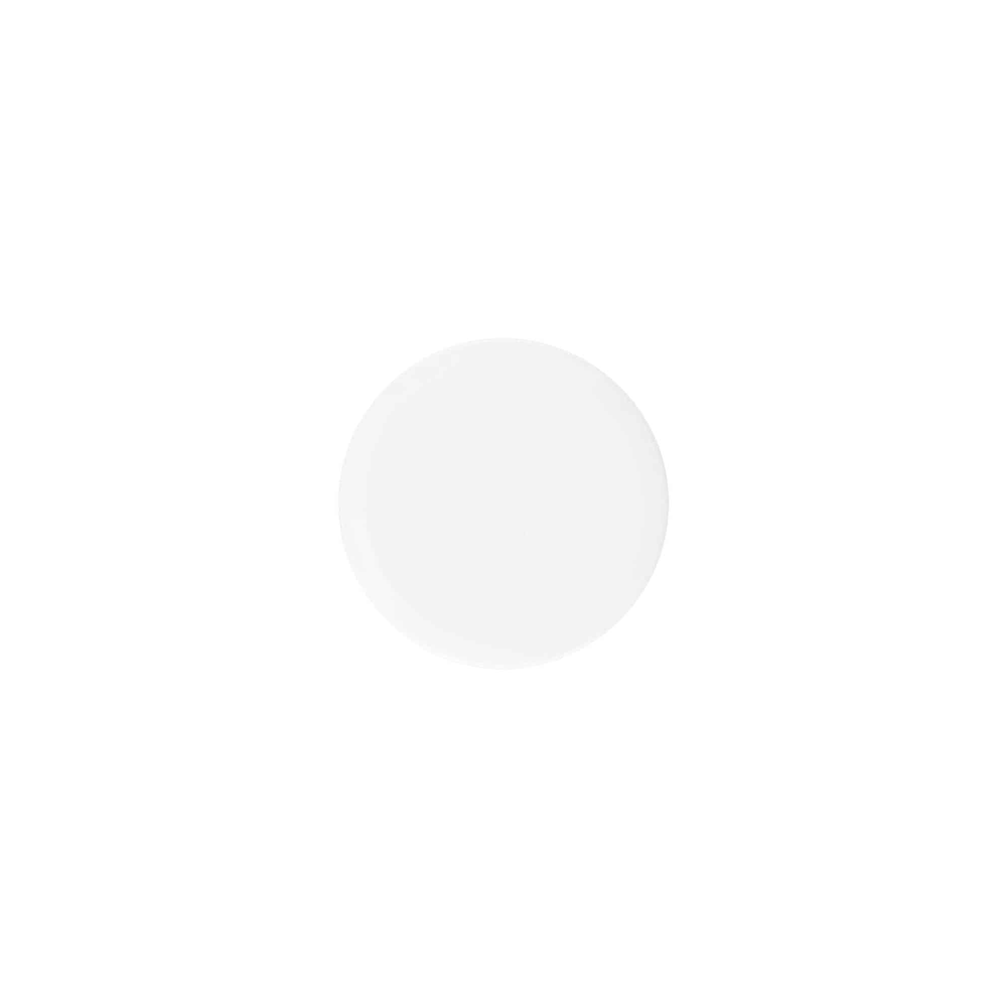 Keeratav kaas purgile 'White Line' 6 ml, PP-plast, valge