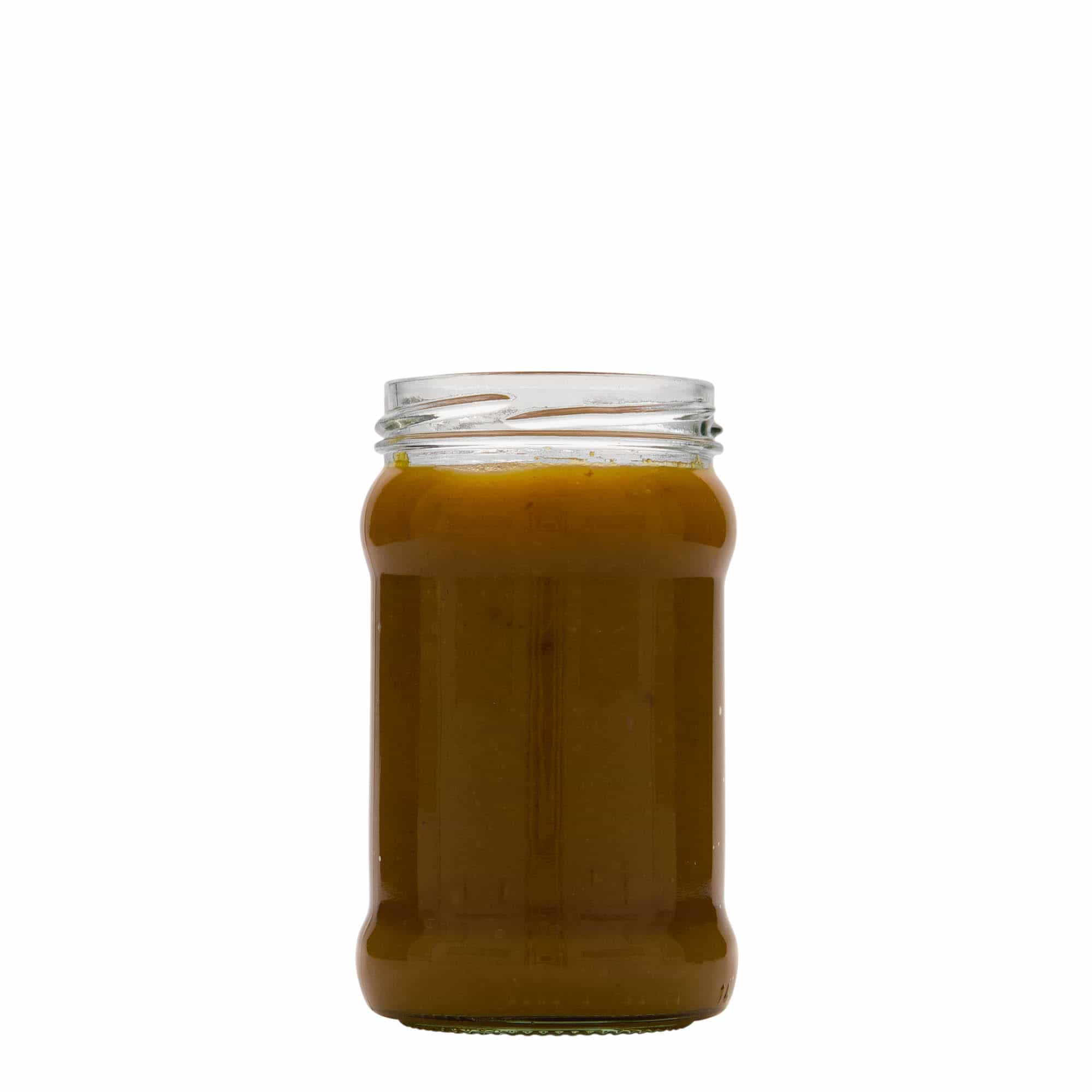 320 ml ümmargune purk, sulgur: twist-off (TO 66)