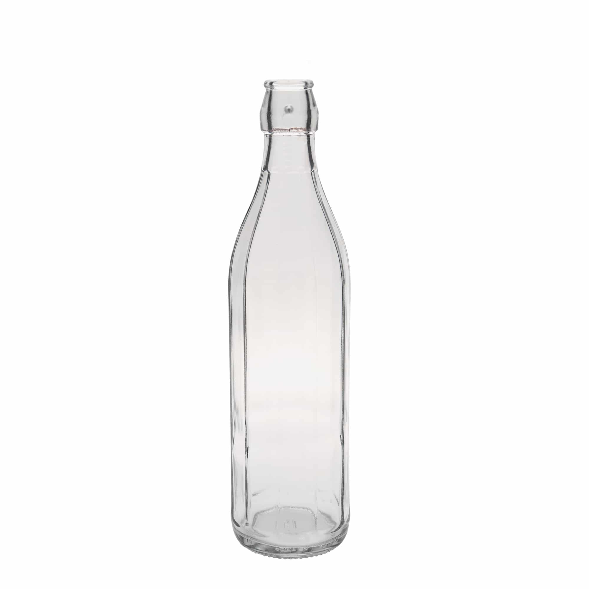 750 ml klaaspudel 'Bravo', kümnekandiline, ava: sanglukuga sulgur