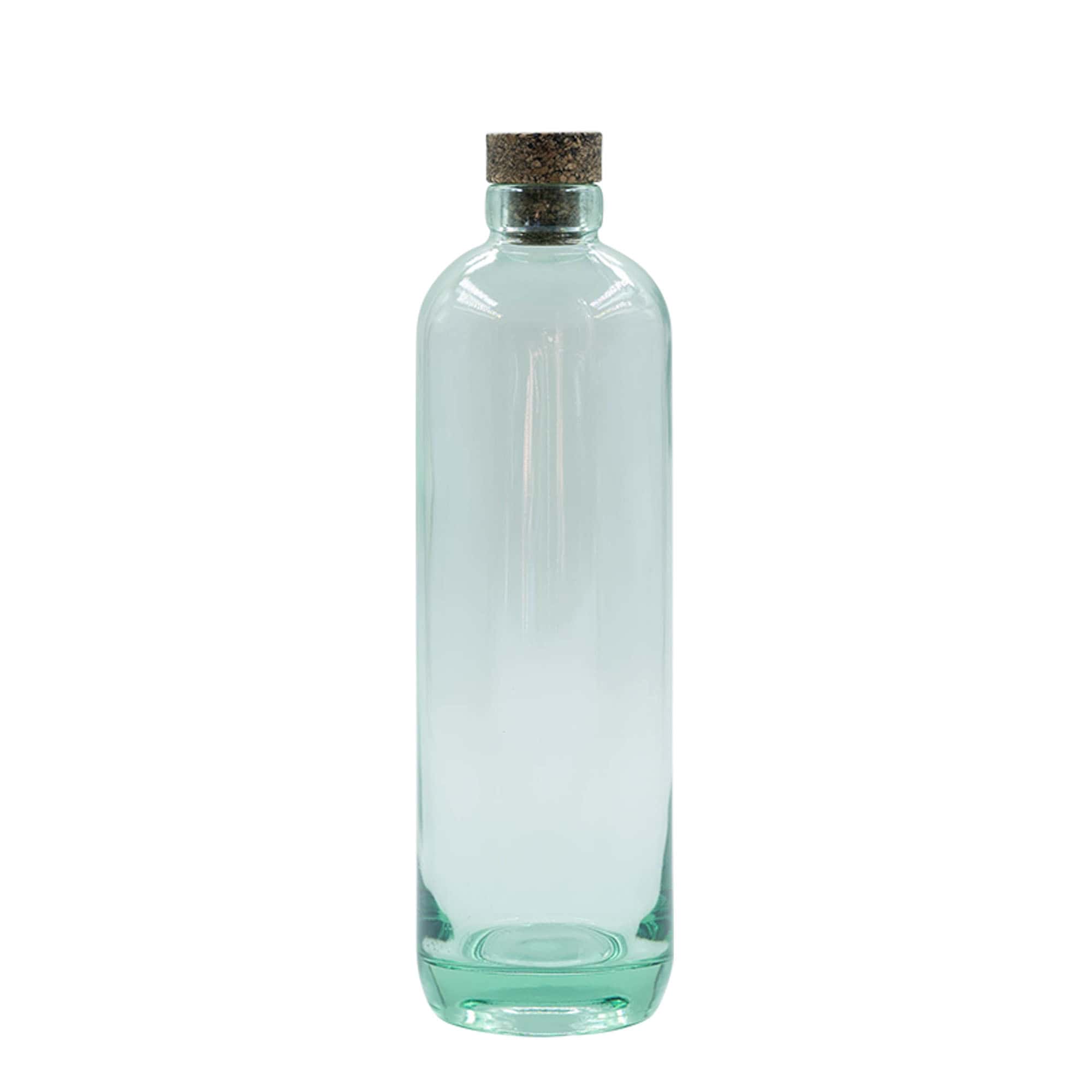 700 ml klaaspudel 'Pilot', ava: kork