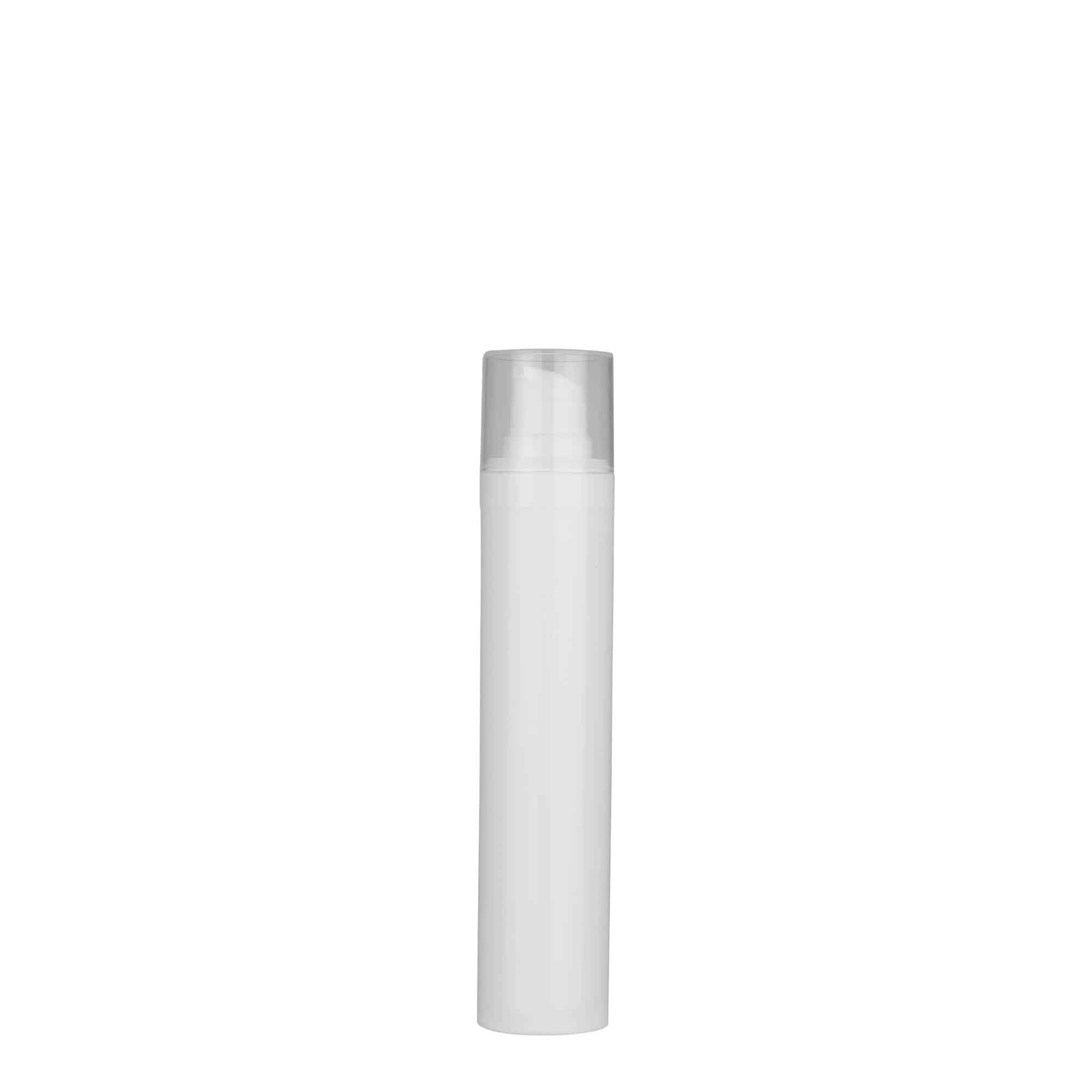 50 ml õhuvaba dosaator 'Micro', PP-plast, valge