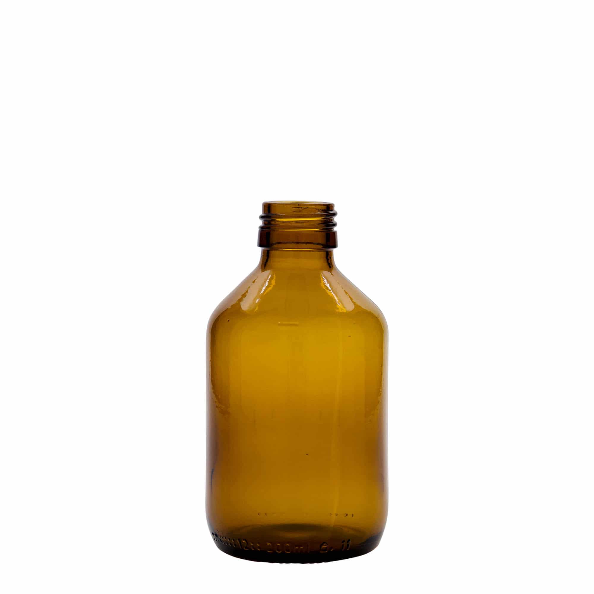 200 ml rohupudel, pruun, klaas, sulgur: PP 28 200 ml rohupudel, pruun, klaas, sulgur: PP 28
