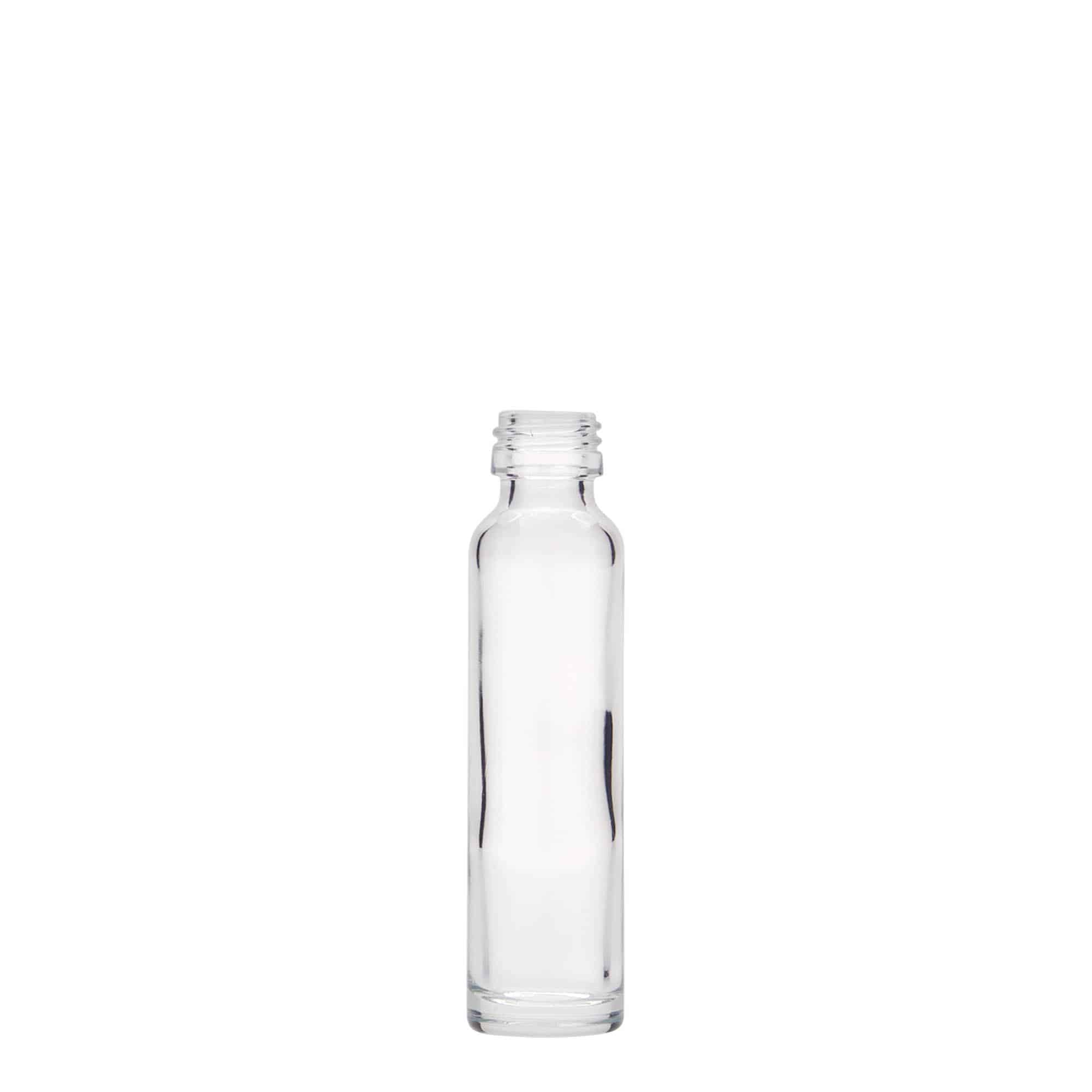 20 ml kruviga pudel, klaas, suuava: PP 18