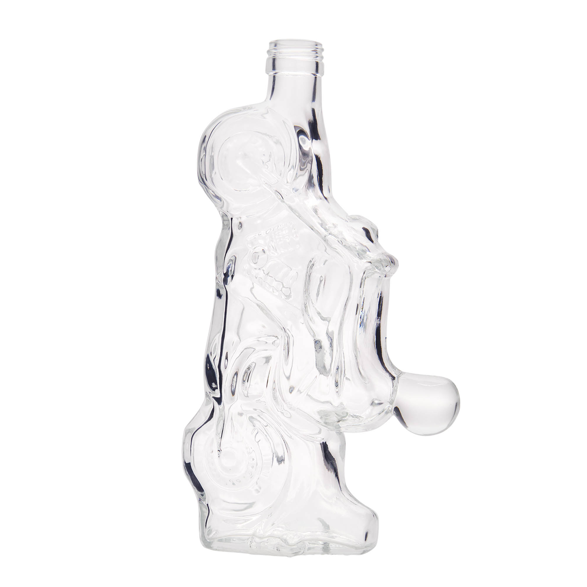 350 ml klaaspudel 'Mootorratas', suuosa: PP 28