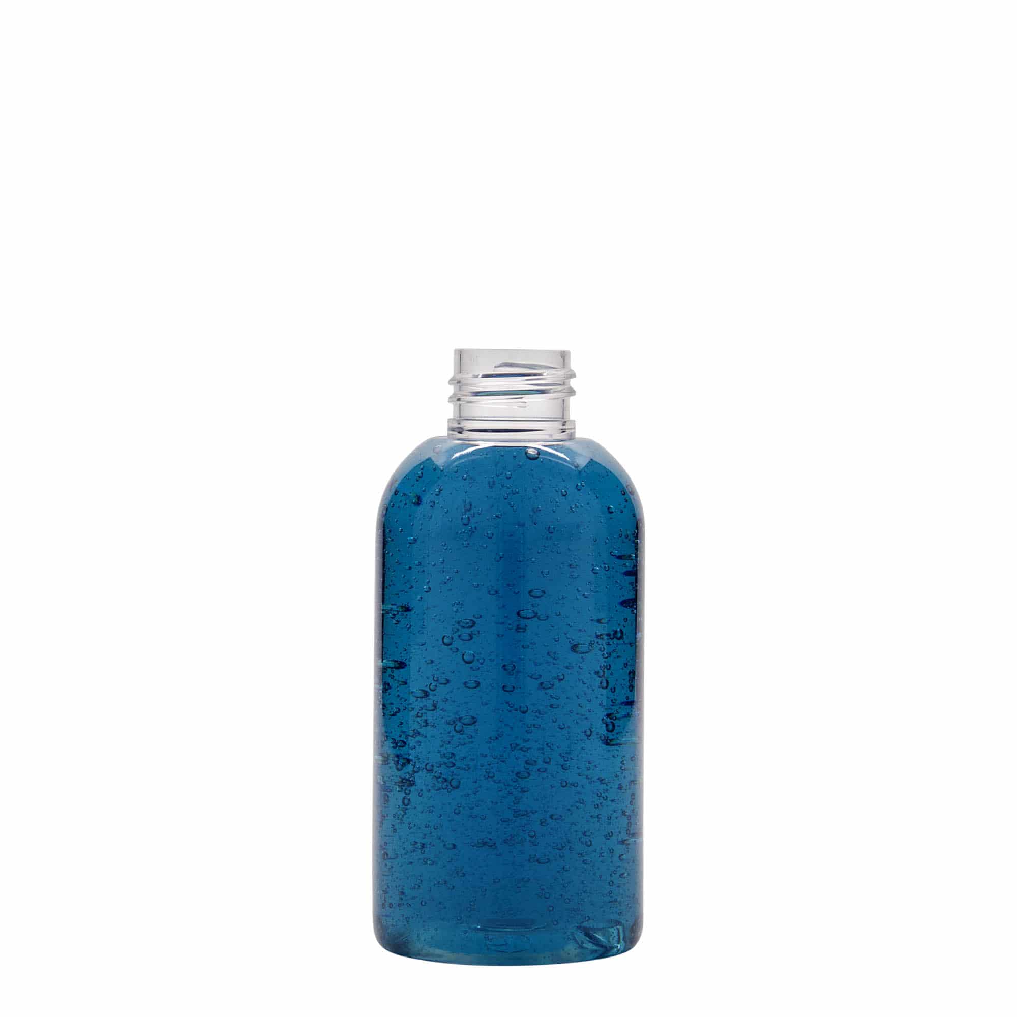 150 ml PET-pudel 'Boston', plast, sulgur: GPI 24/410