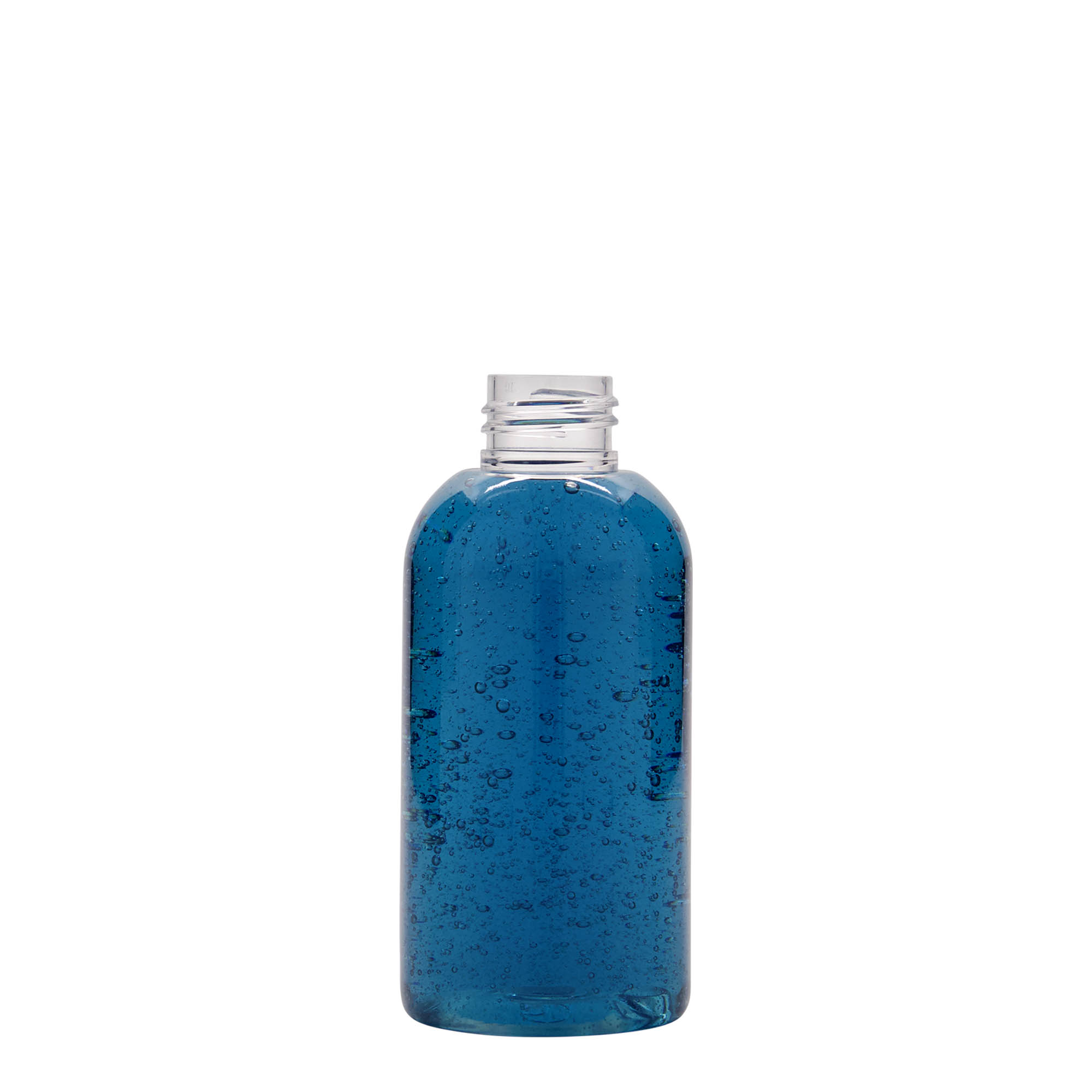 150 ml PET-pudel 'Boston', plastik, kael: 24/410
