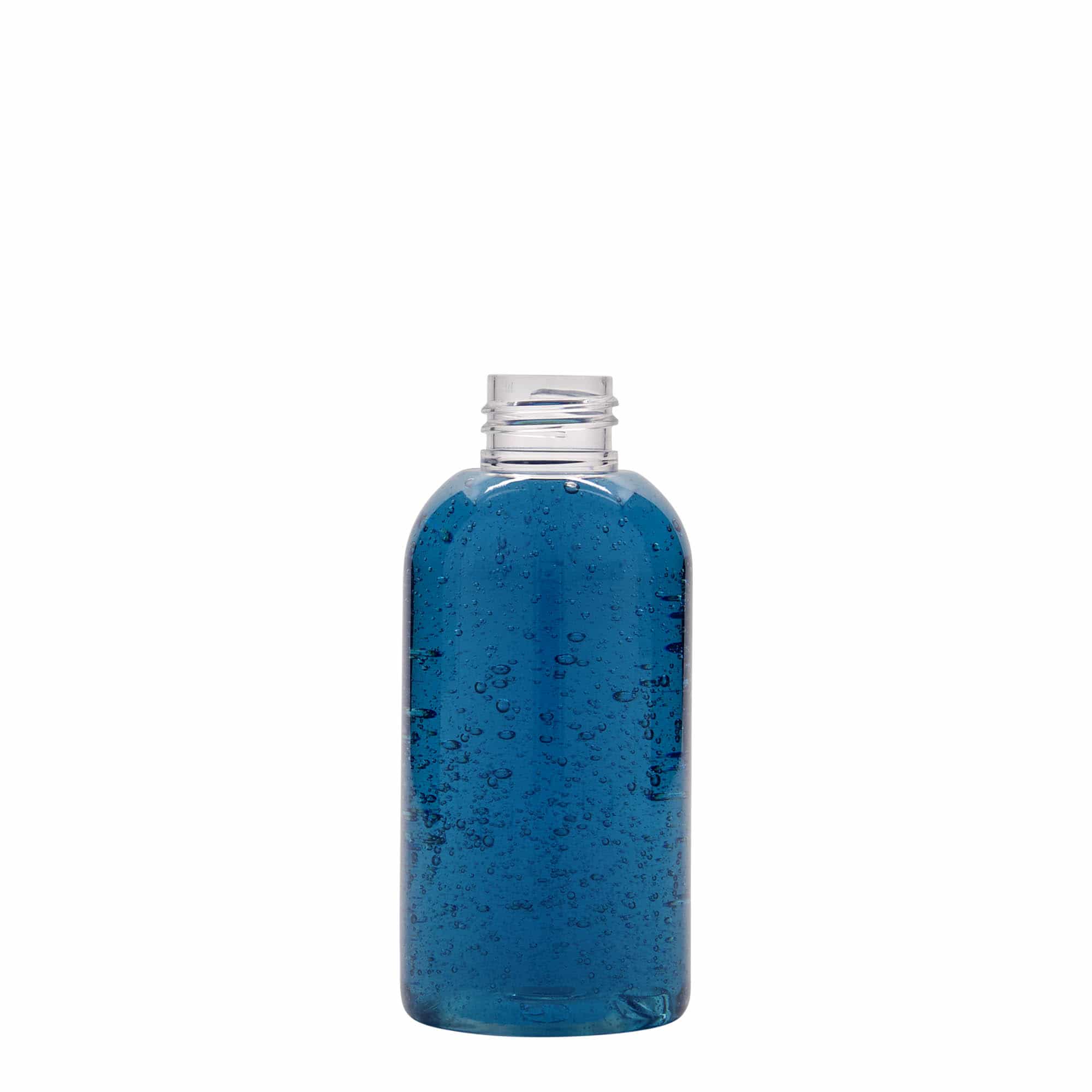 150 ml PET-pudel „Boston“, plastik, avale: 24/410