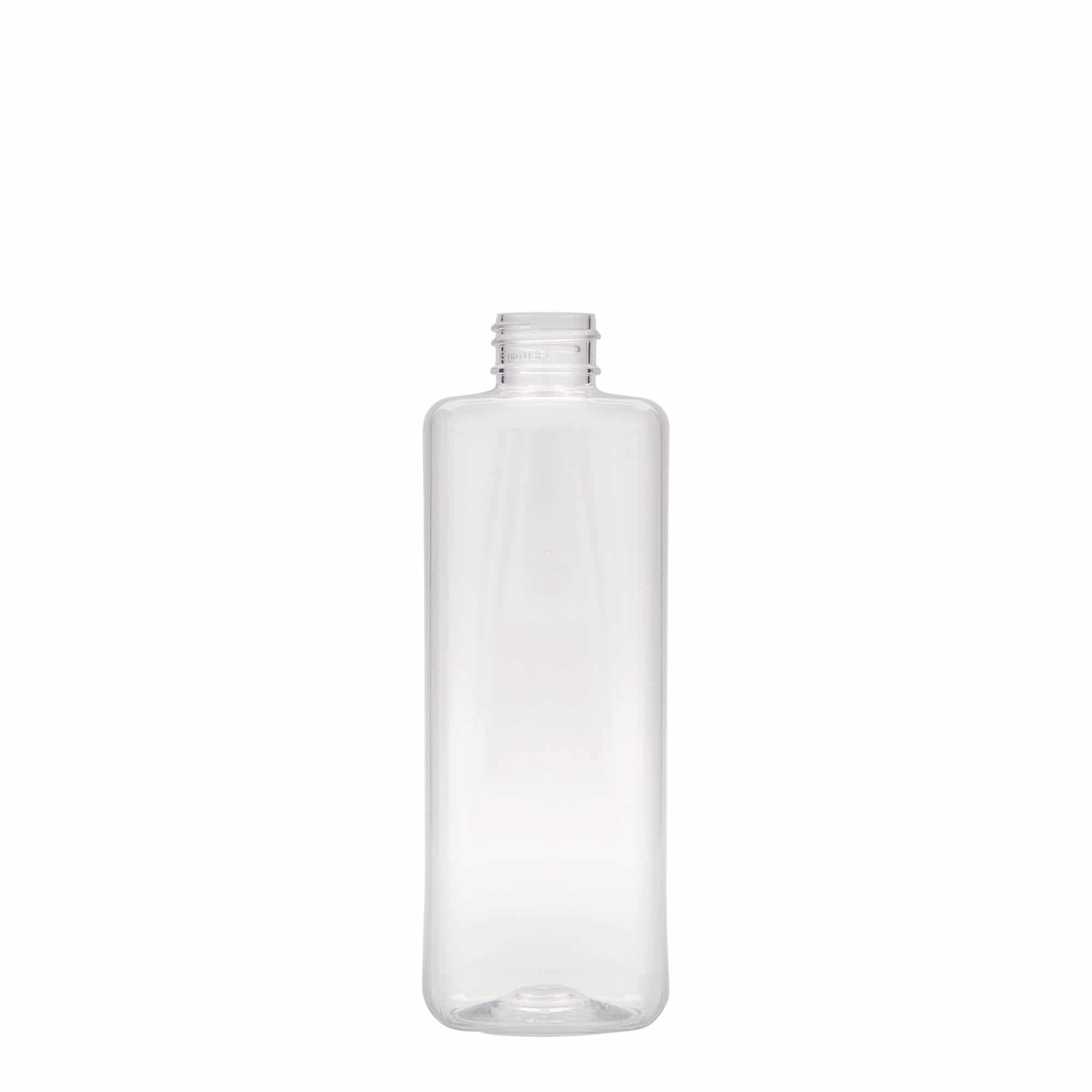 300 ml PET-pudel 'Karl', ruudukujuline, plast, sulgur: GPI 24/410 300 ml PET-pudel 'Karl', ruudukujuline, plast, sulgur: GPI 24/410