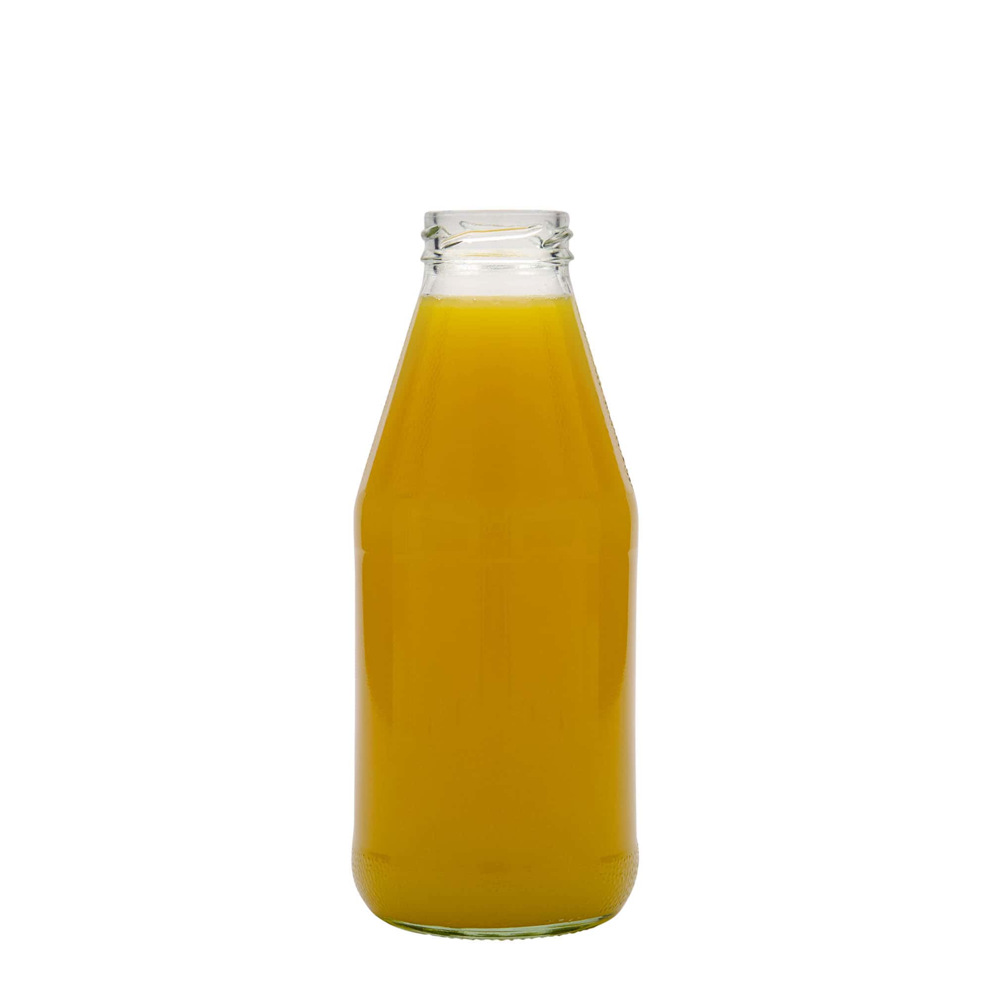 500 ml laia kaelaga universaalpudel, klaas, sulgur: twist-off (TO 43)