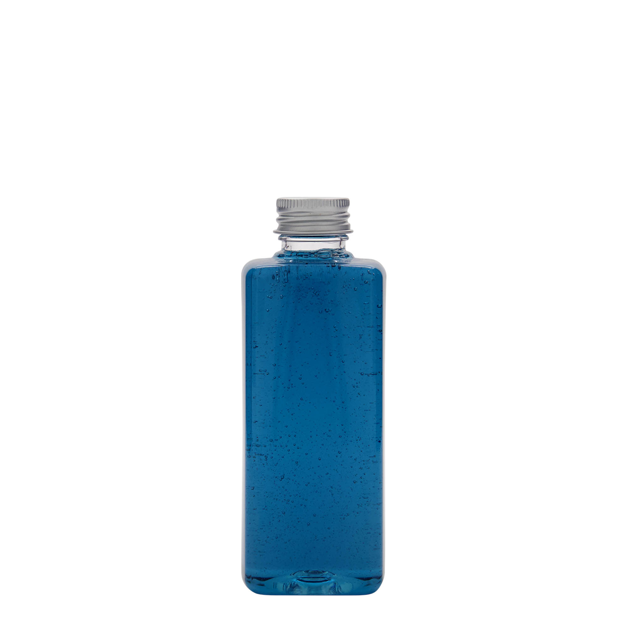 200 ml PET-pudel 'Karl', ruudukujuline, plast, sulgur:  24/410