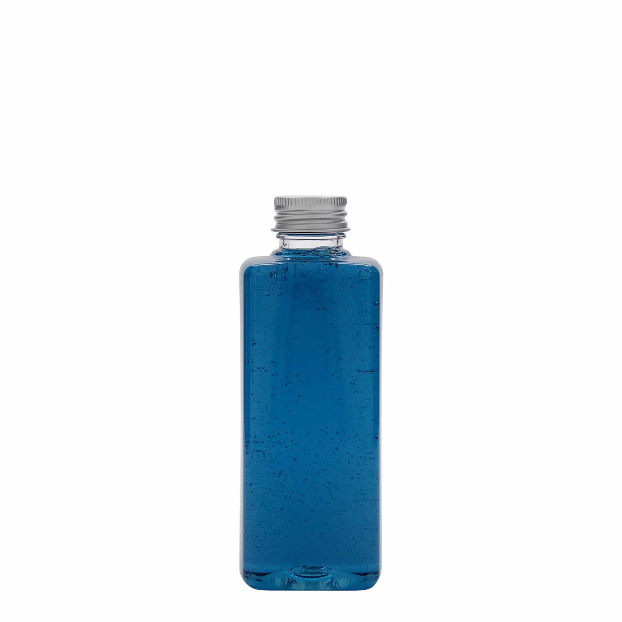 200 ml PET-pudel 'Karl', ruudukujuline, plastik, ava: 24/410