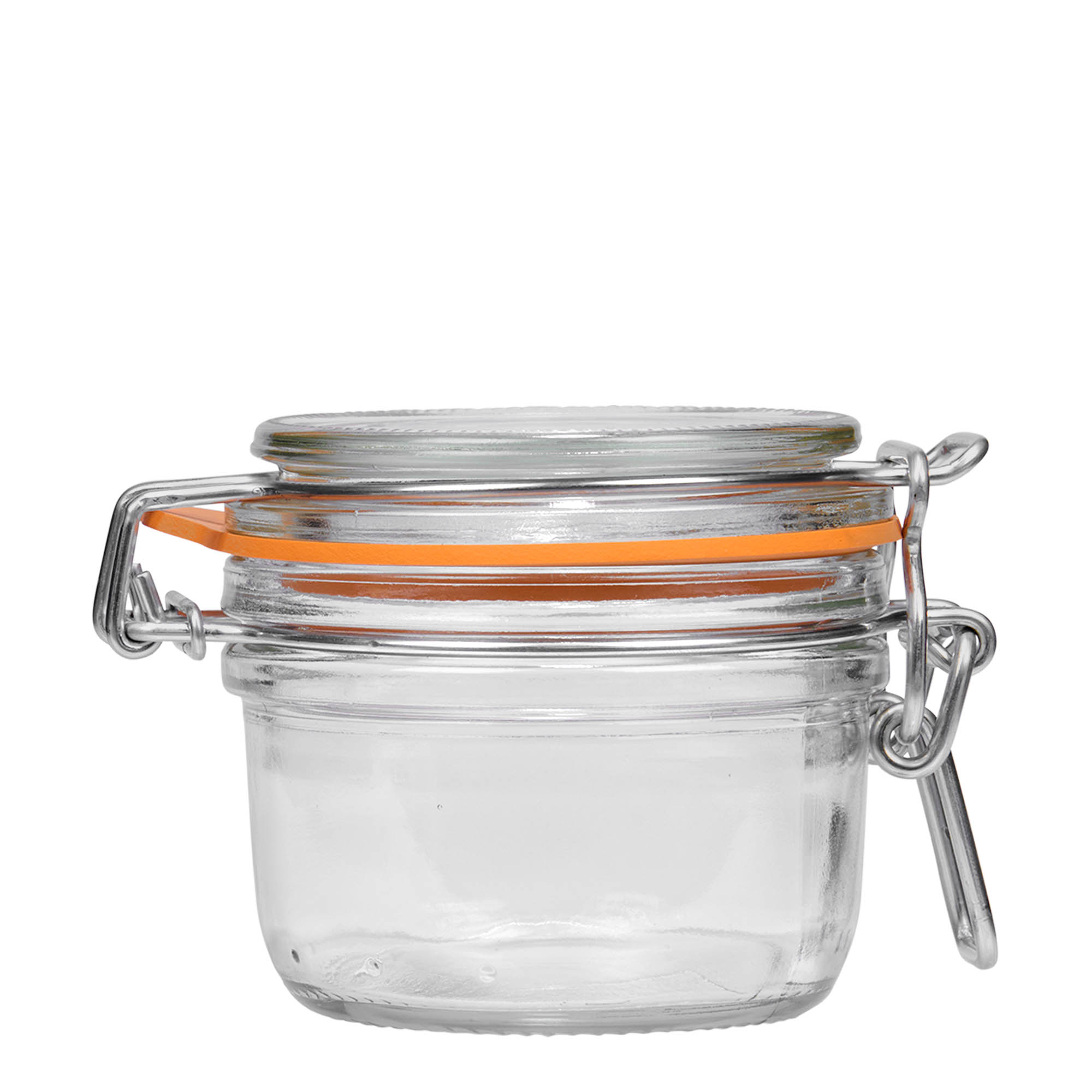125 ml traadist klambriga klaaspurk 'Le Parfait Super Terrine', suuava: traadist klambrikinnitus 125 ml traadist klambriga klaaspurk 'Le Parfait Super Terrine', suuava: traadist klambrikinnitus