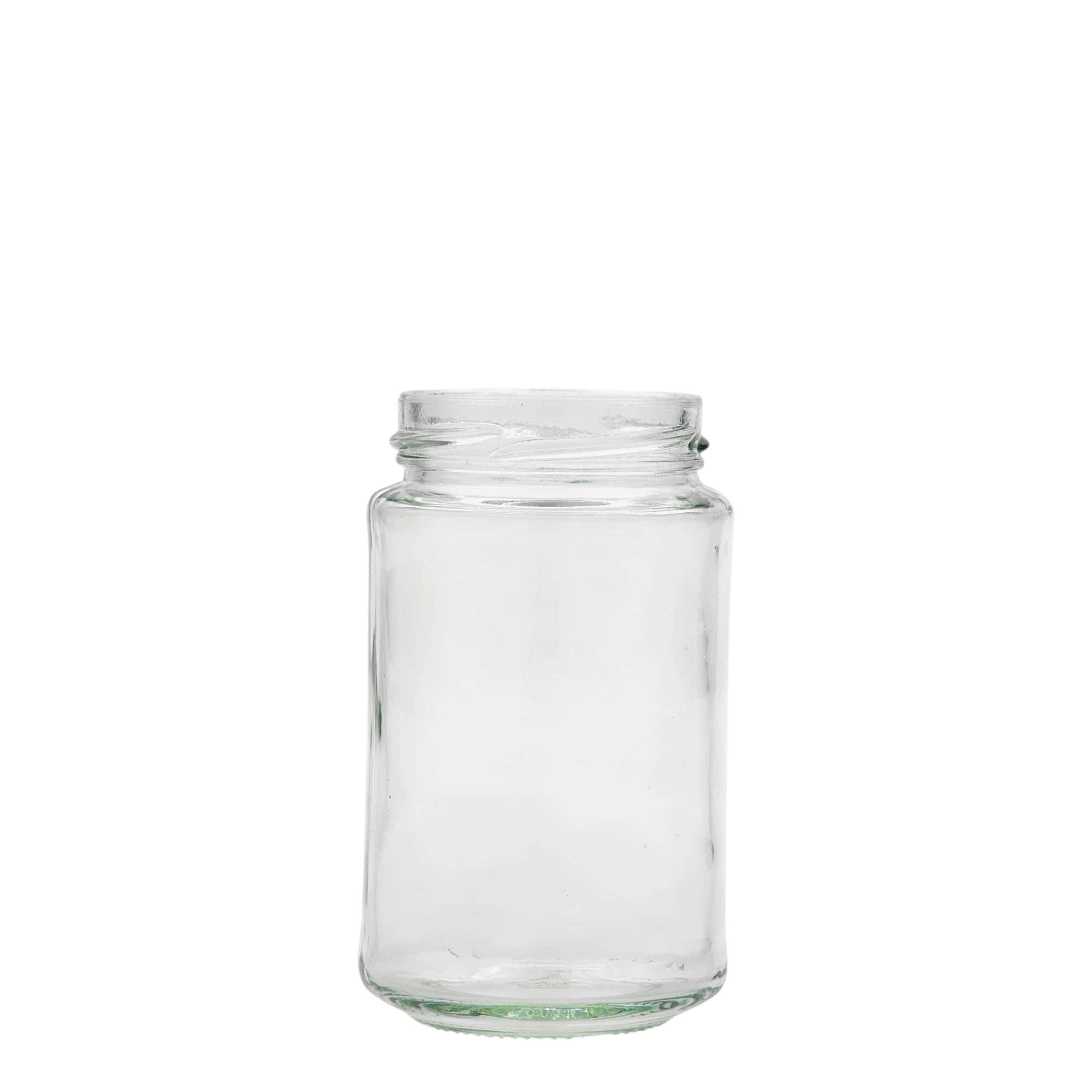 250 ml kõrge ümmargune purk, sulgur: twist-off (TO 58) 250 ml kõrge ümmargune purk, sulgur: twist-off (TO 58)